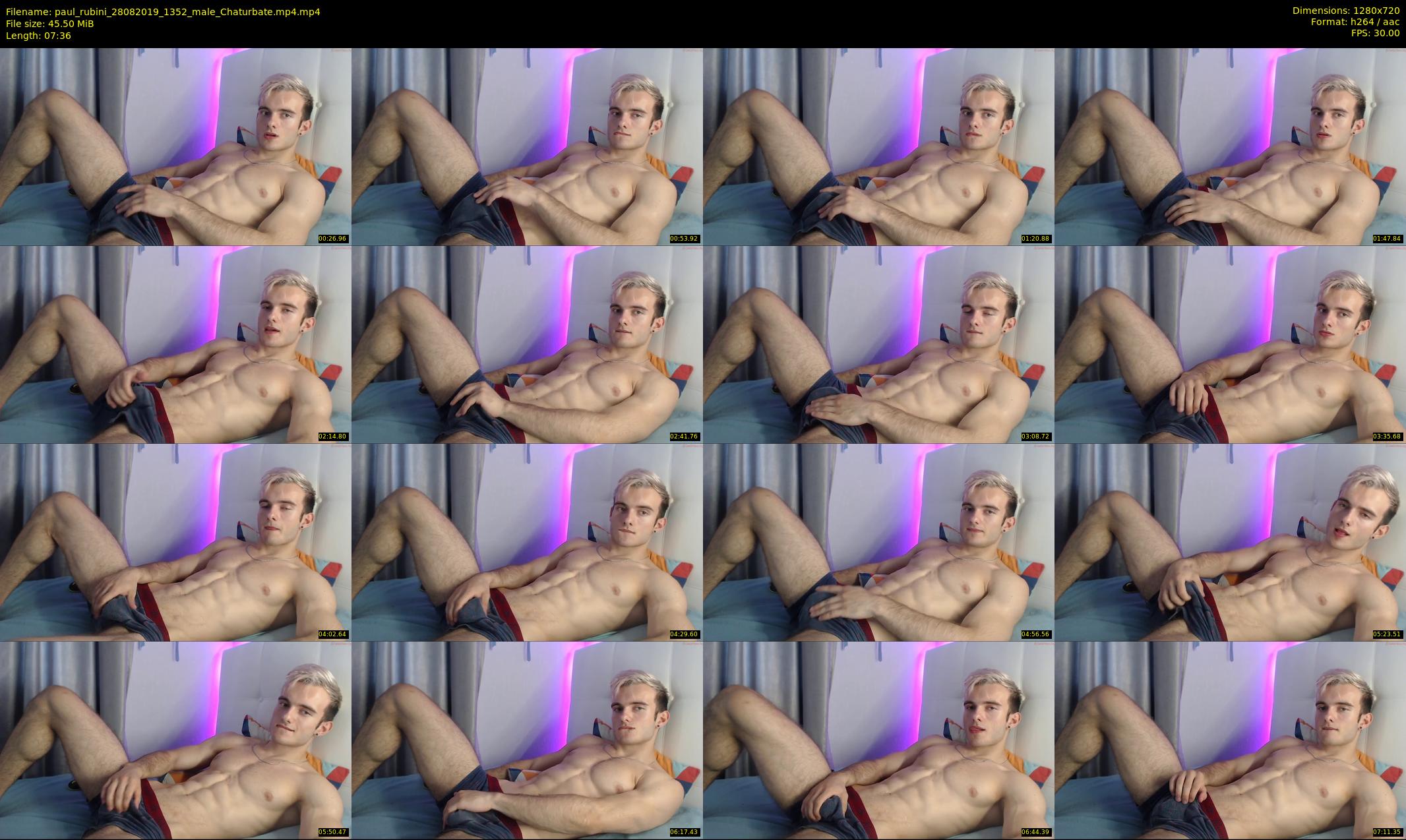paul_rubini — 8 minute Chaturbate male cam show recording, 720p, Aug 28, 2019
