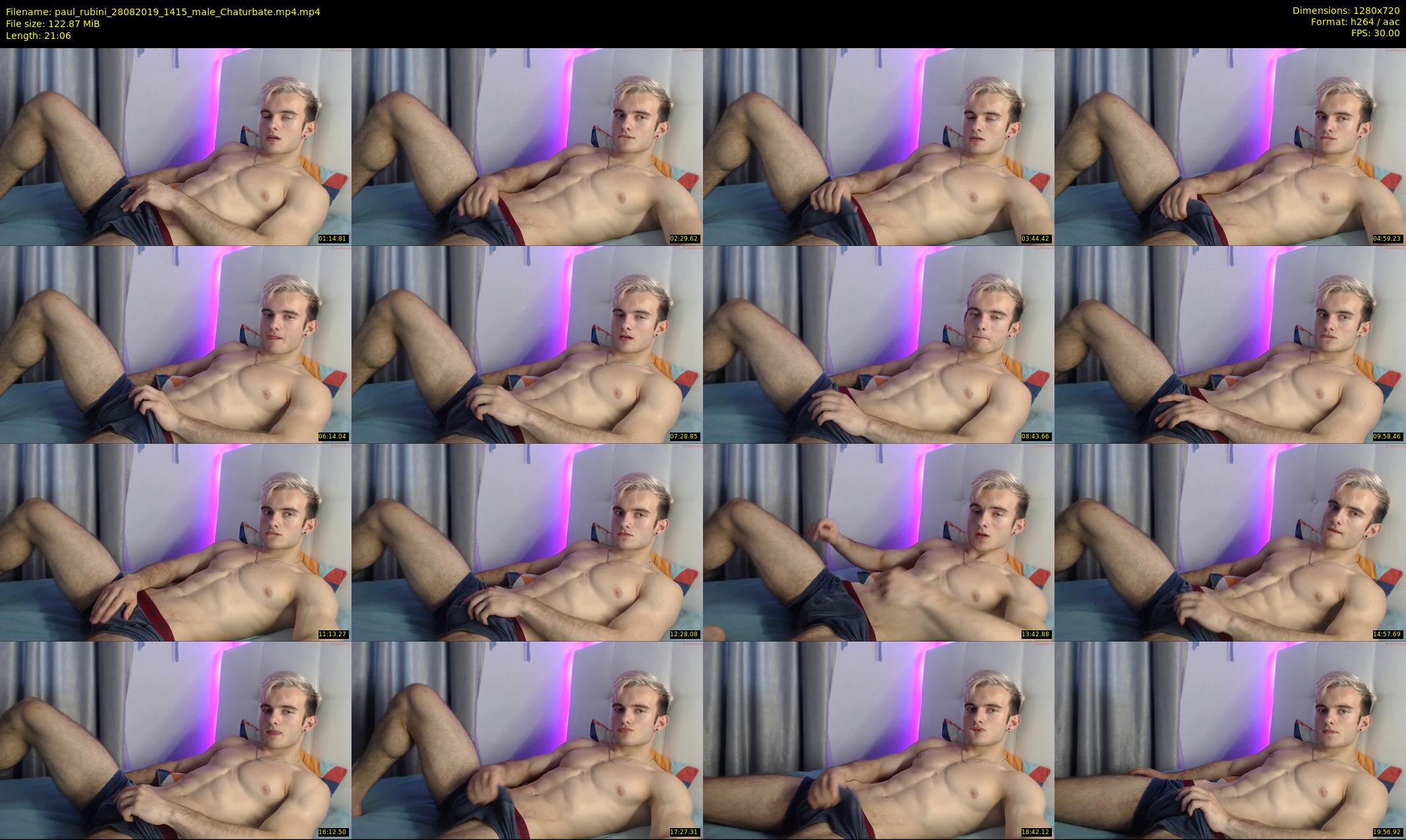 paul_rubini — 22 minute Chaturbate male cam show recording, 720p, Aug 28, 2019