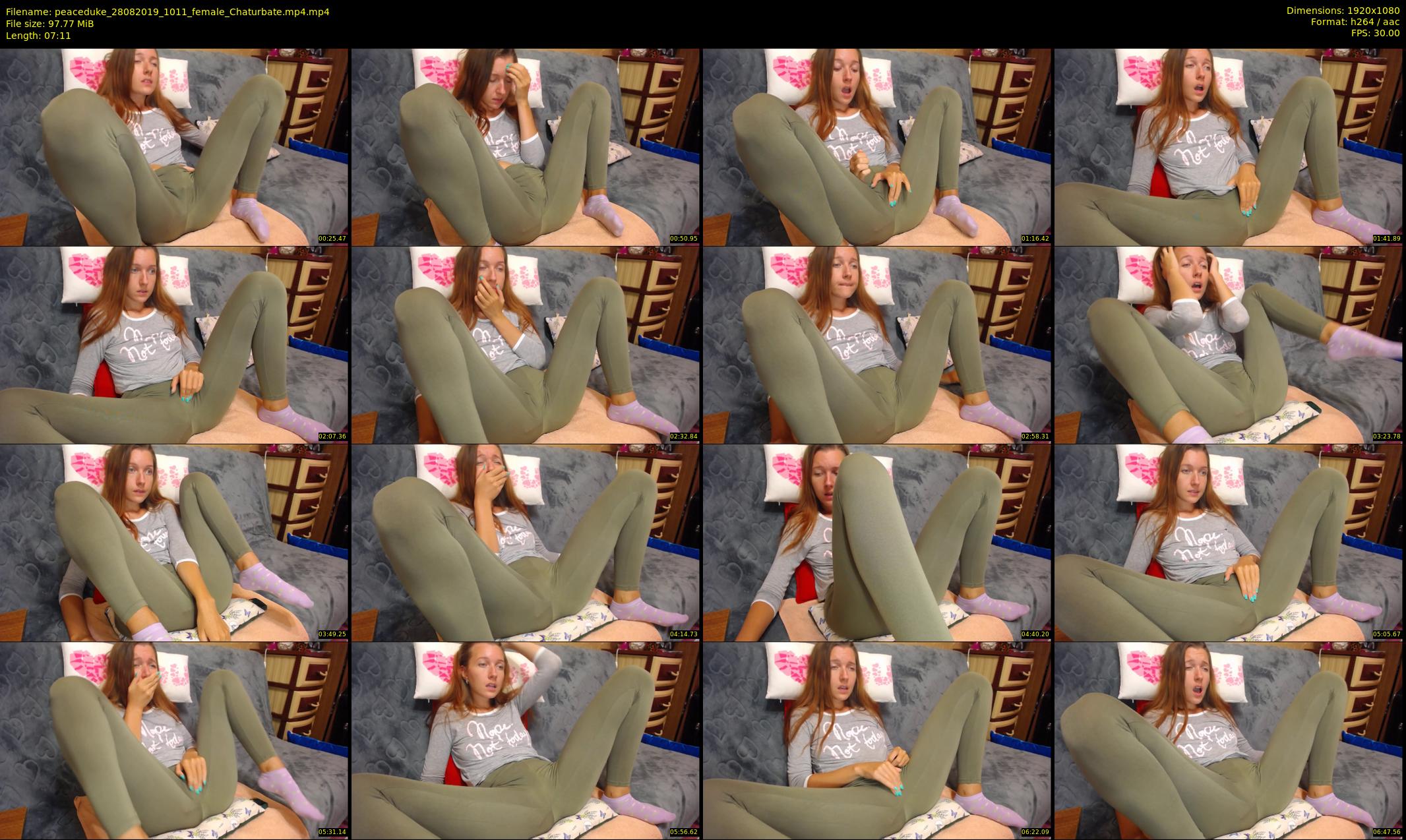 peaceduke — 8 minute Chaturbate female cam show recording, 1080p, Aug 28, 2019