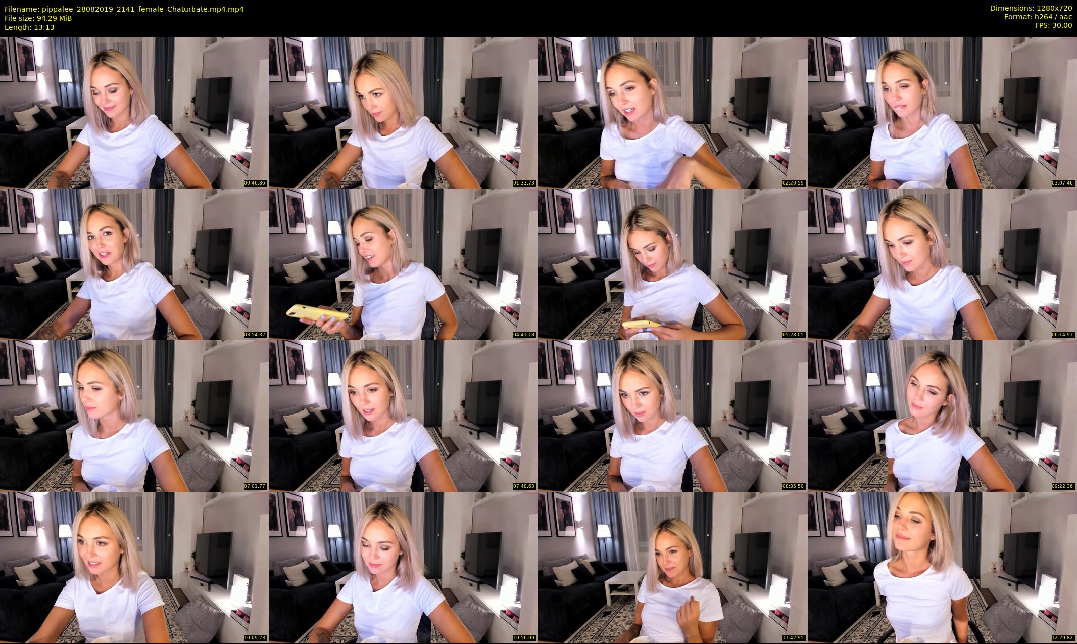 pippalee — 14 minute Chaturbate female cam show recording, 720p, Aug 28, 2019