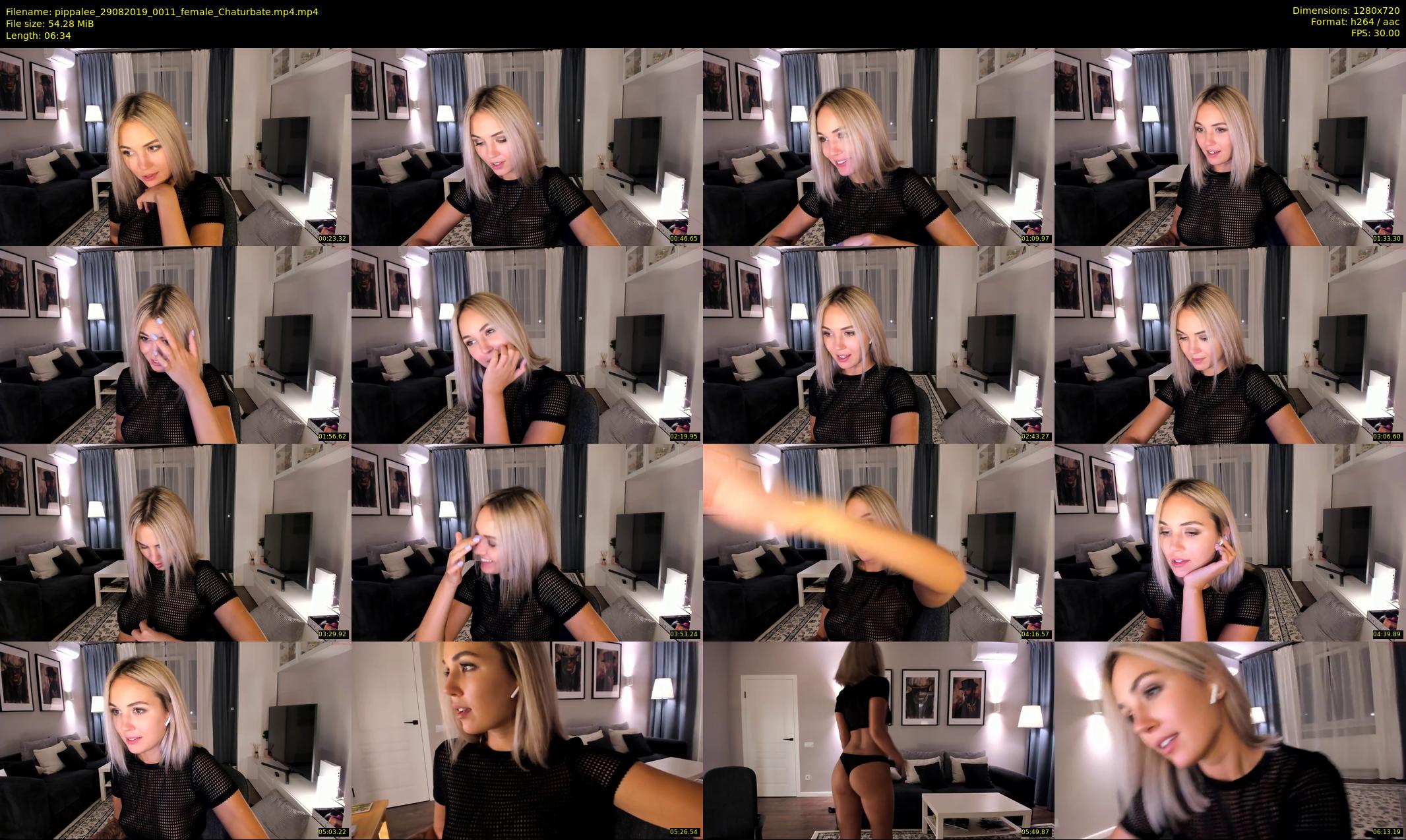 pippalee — 7 minute Chaturbate female cam show recording, 720p, Aug 29, 2019