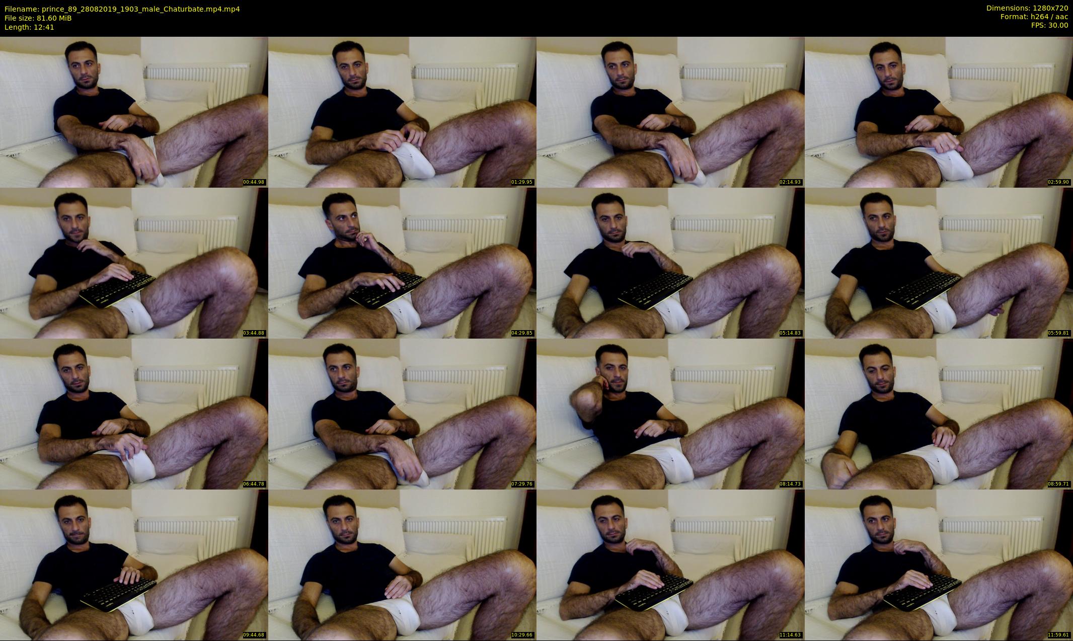 prince_89 — 13 minute Chaturbate male cam show recording, 720p, Aug 28, 2019