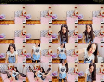 sophia_alejandra — 10 minute Chaturbate female cam show recording, 720p, Aug 28, 2019