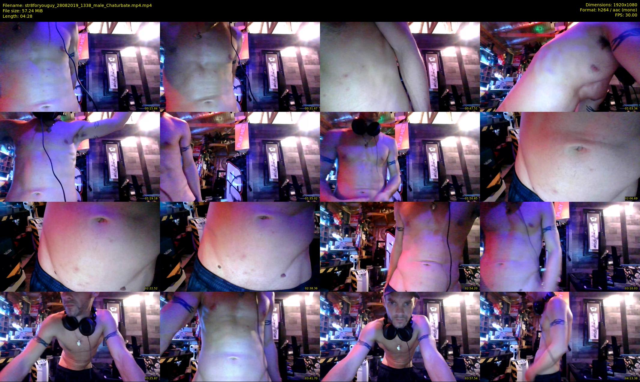 str8foryouguy — 5 minute Chaturbate male cam show recording, 1080p, Aug 28, 2019