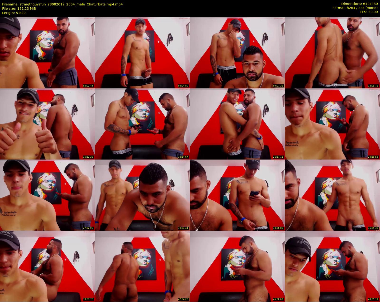straigthguysfun — 52 minute Chaturbate male cam show recording, 480p, Aug 28, 2019