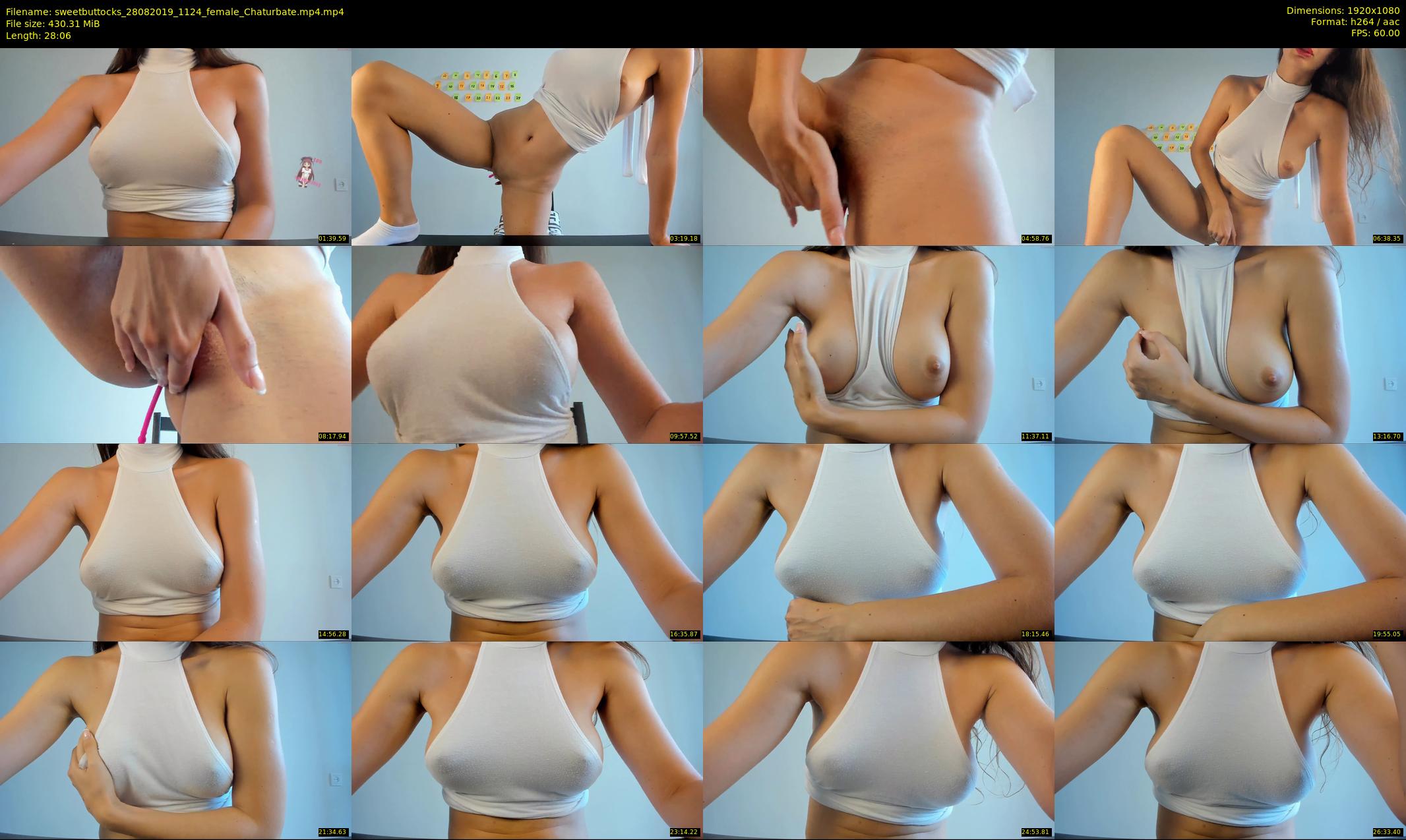 sweetbuttocks — 29 minute Chaturbate female cam show recording, 1080p, Aug 28, 2019