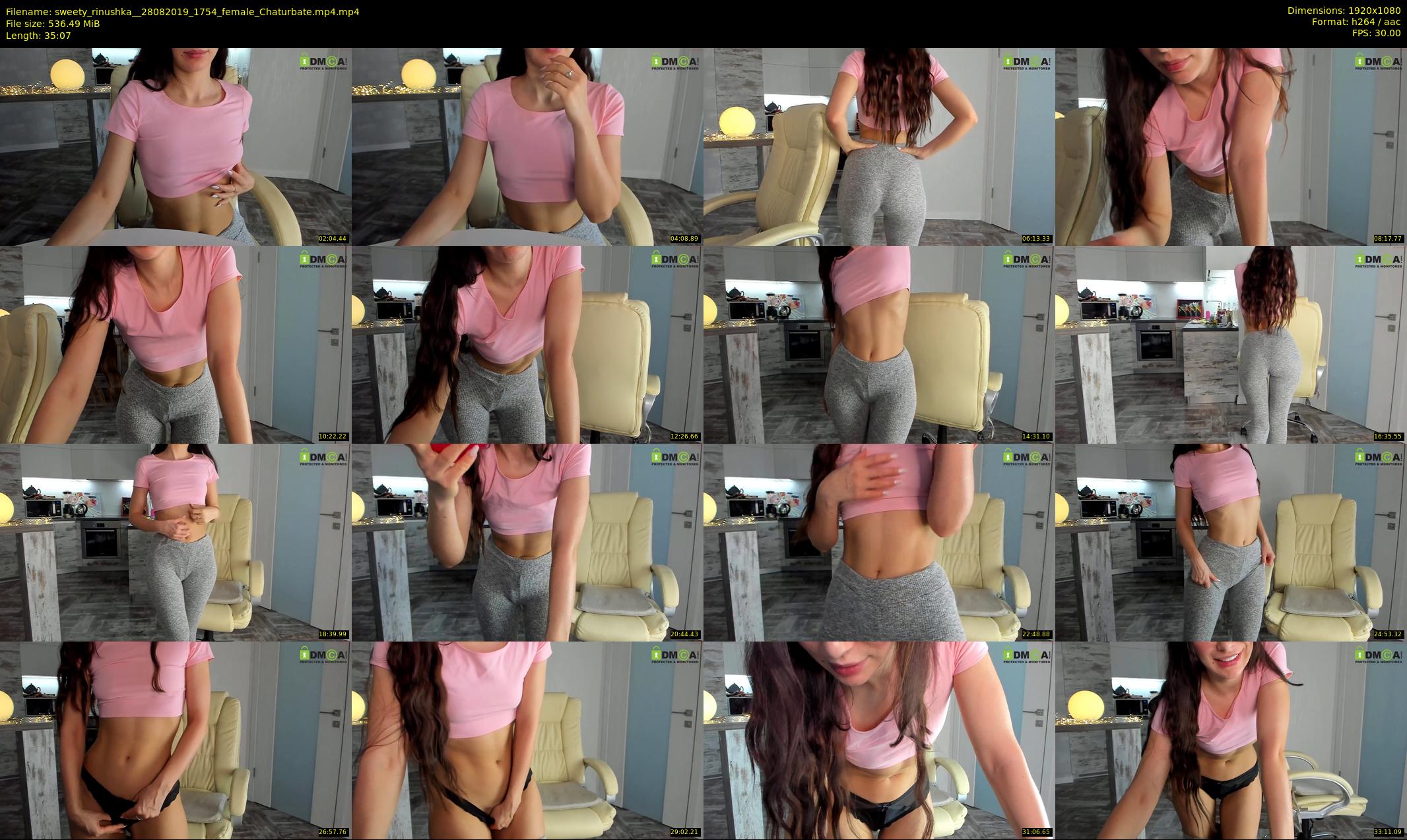 sweety_rinushka_ — 36 minute Chaturbate female cam show recording, 1080p, Aug 28, 2019