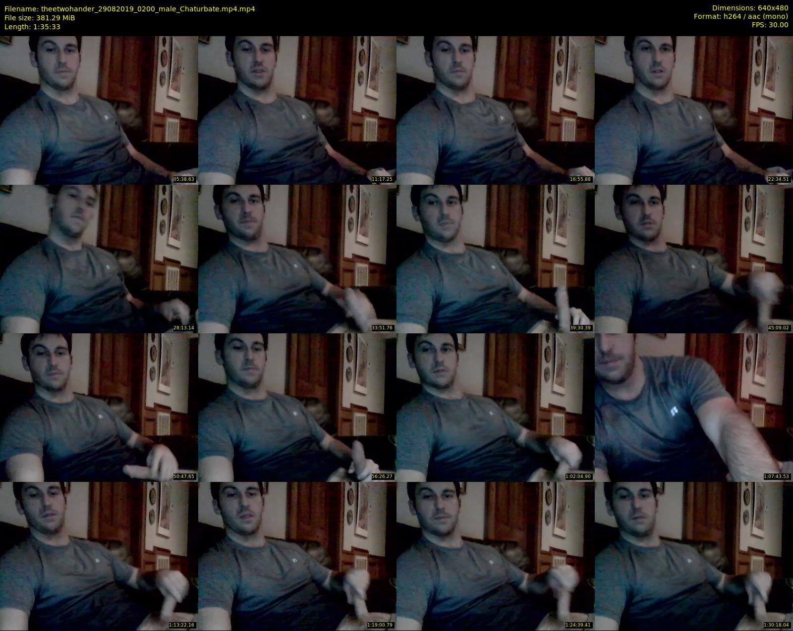 theetwohander — 96 minute Chaturbate male cam show recording, 480p, Aug 29, 2019