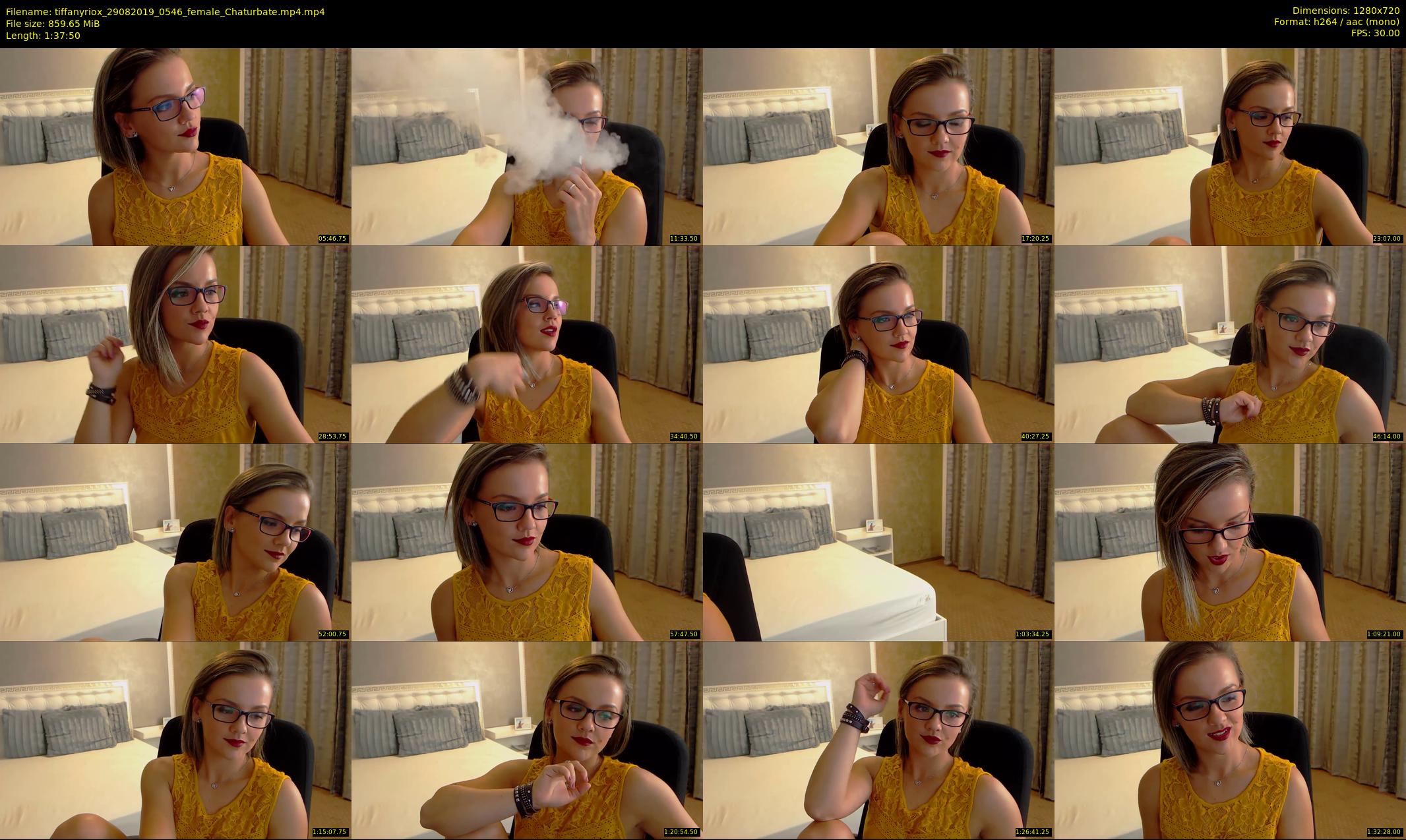 tiffanyriox — 98 minute Chaturbate female cam show recording, 720p, Aug 29, 2019