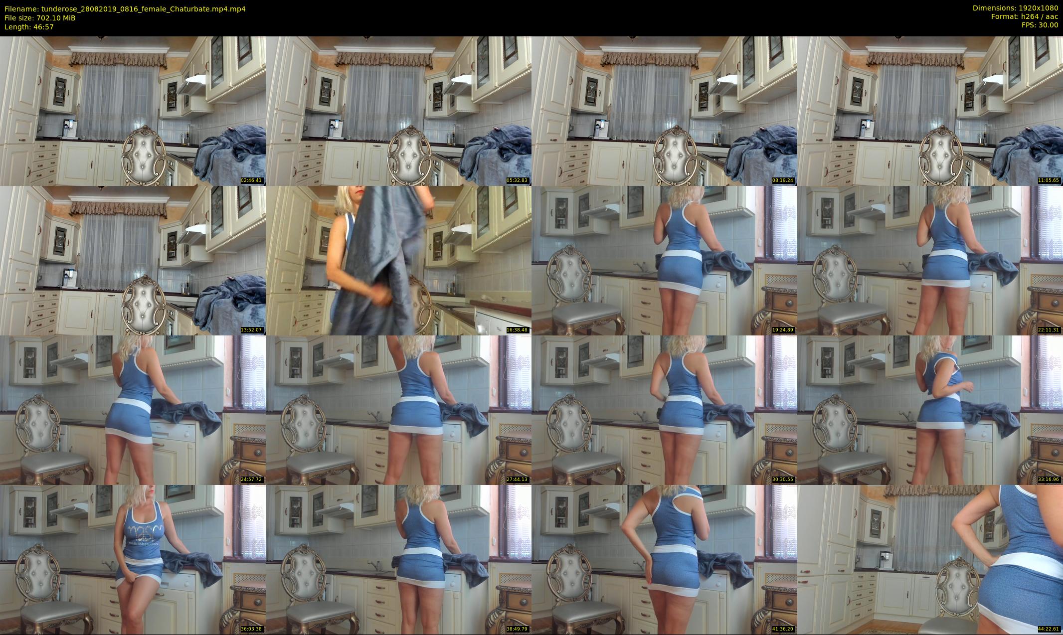 tunderose — 47 minute Chaturbate female cam show recording, 1080p, Aug 28, 2019