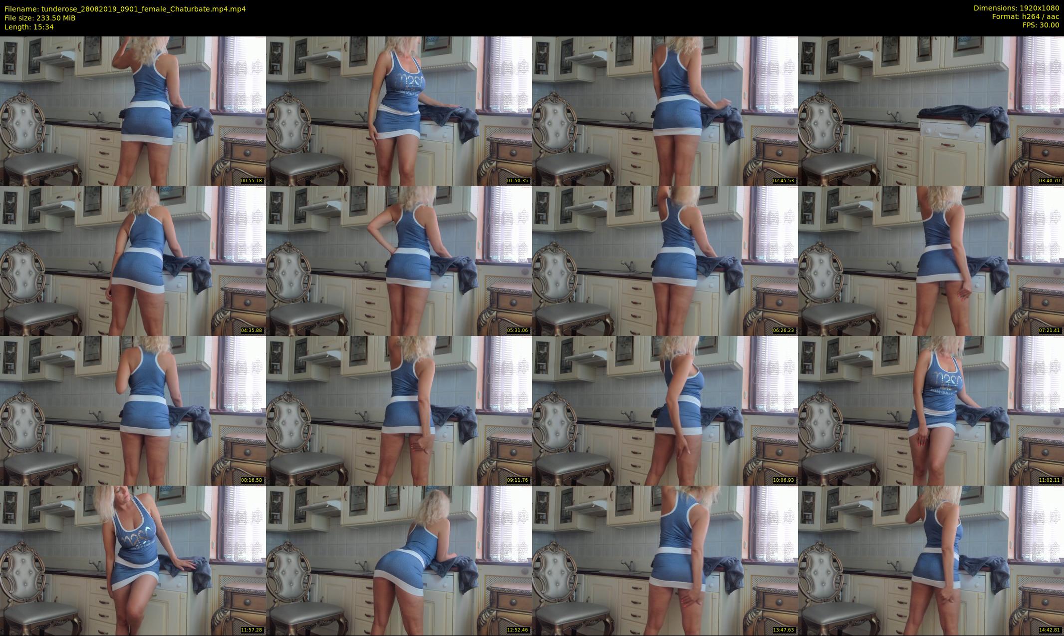 tunderose — 16 minute Chaturbate female cam show recording, 1080p, Aug 28, 2019