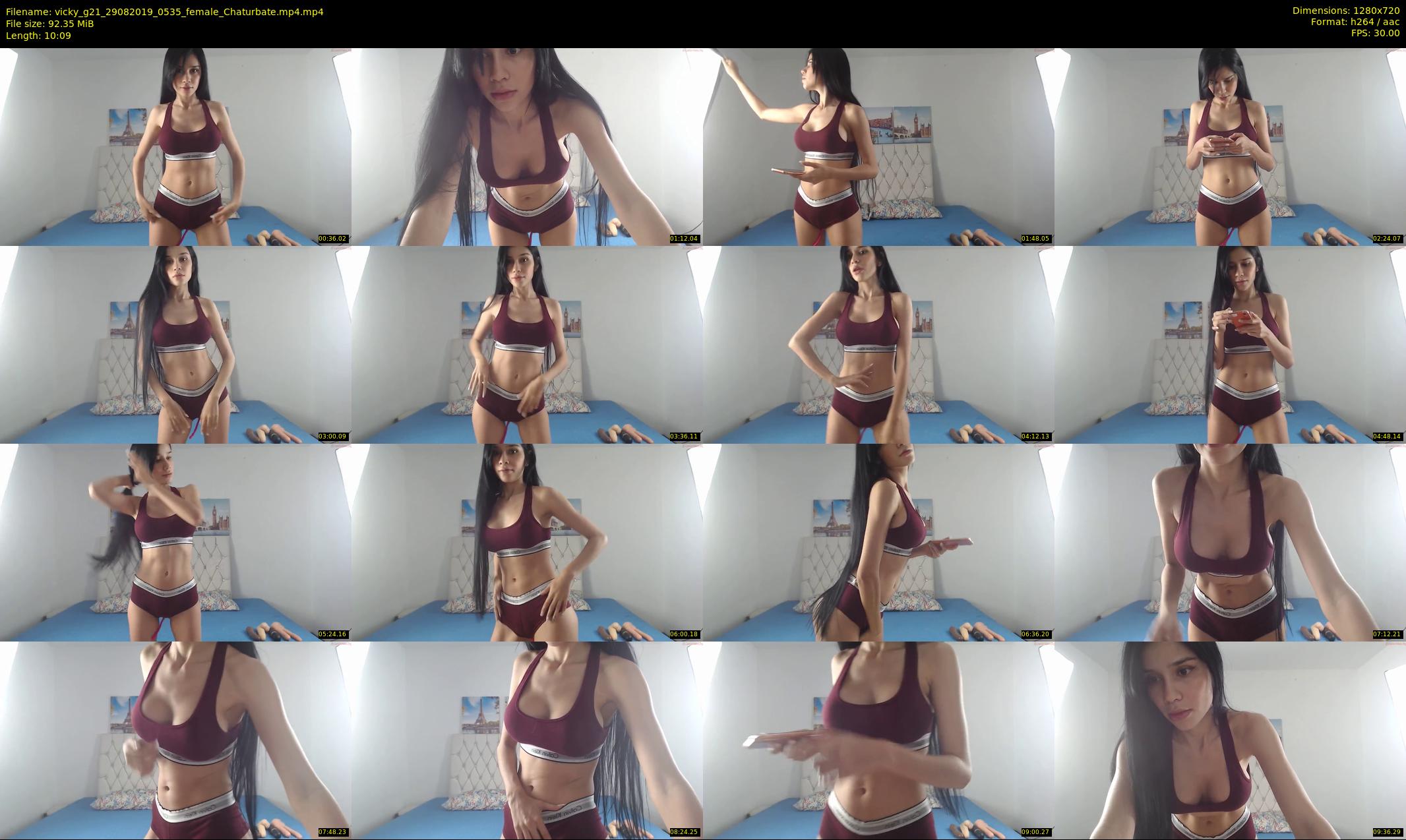 vicky_g21 — 11 minute Chaturbate female cam show recording, 720p, Aug 29, 2019
