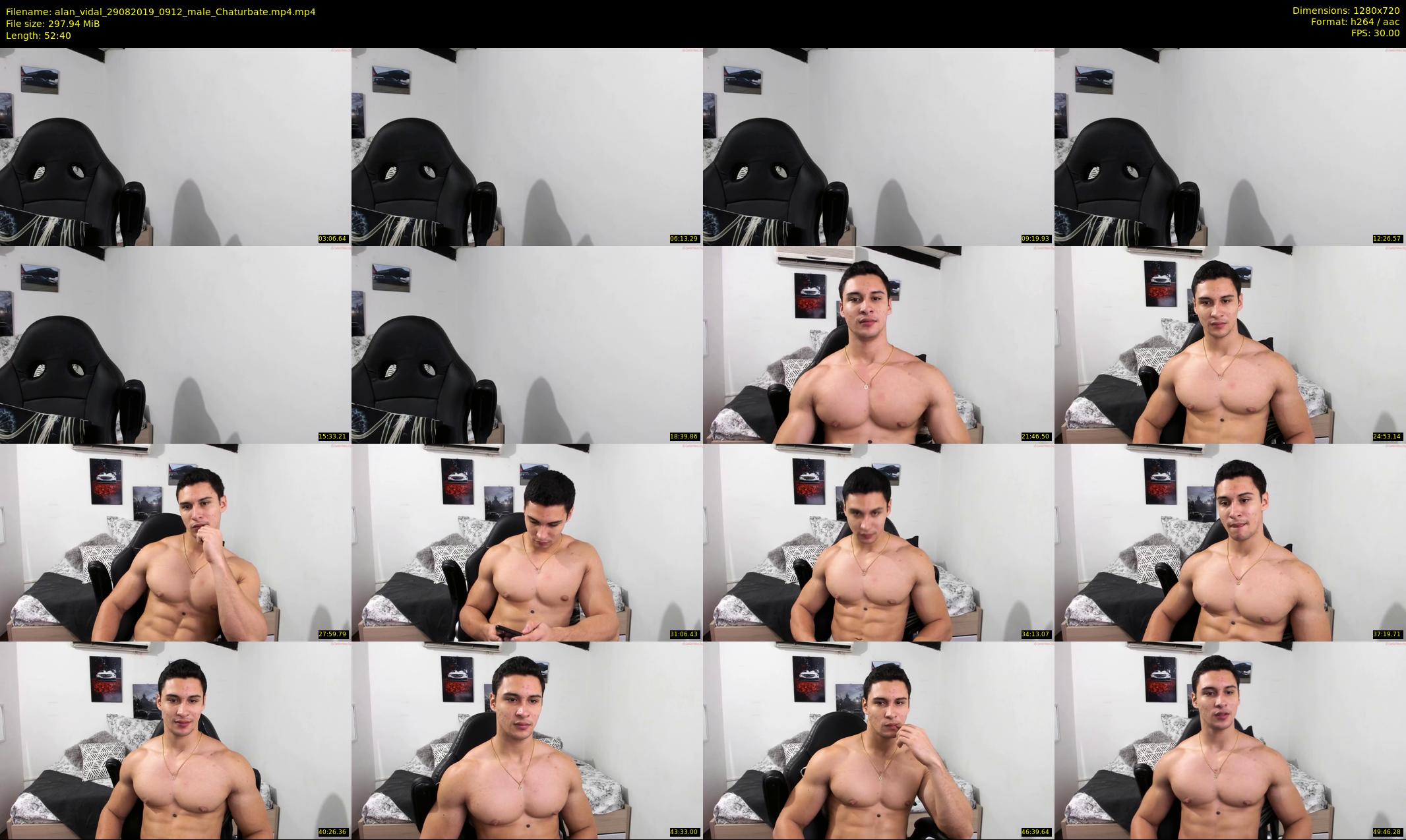 alan_vidal — 53 minute Chaturbate male cam show recording, 720p, Aug 29, 2019
