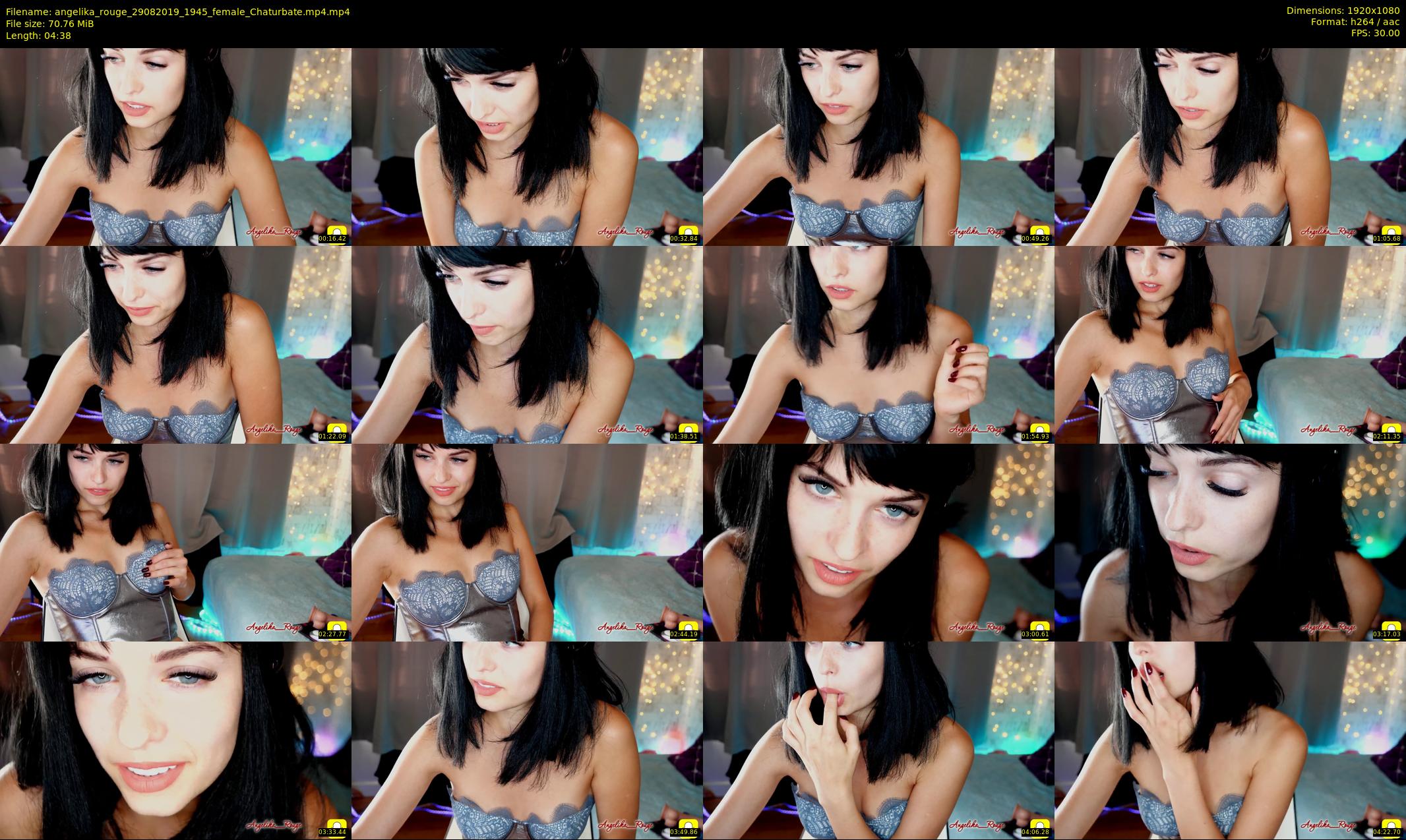 angelika_rouge — 5 minute Chaturbate female cam show recording, 1080p, Aug 29, 2019