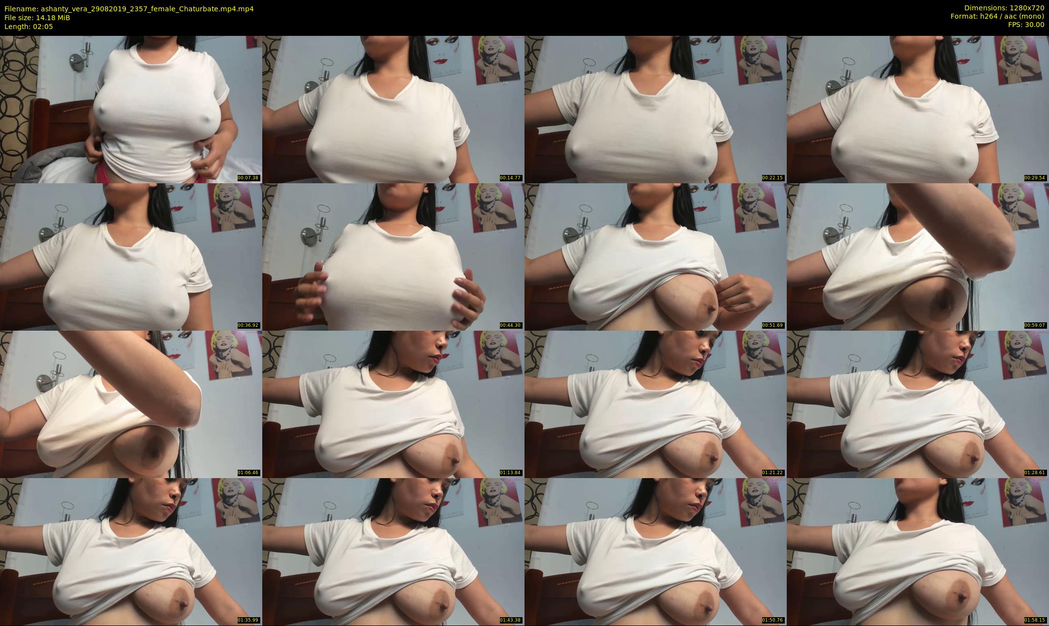 ashanty_vera — 3 minute Chaturbate couple cam show recording, 720p, Aug 29, 2019