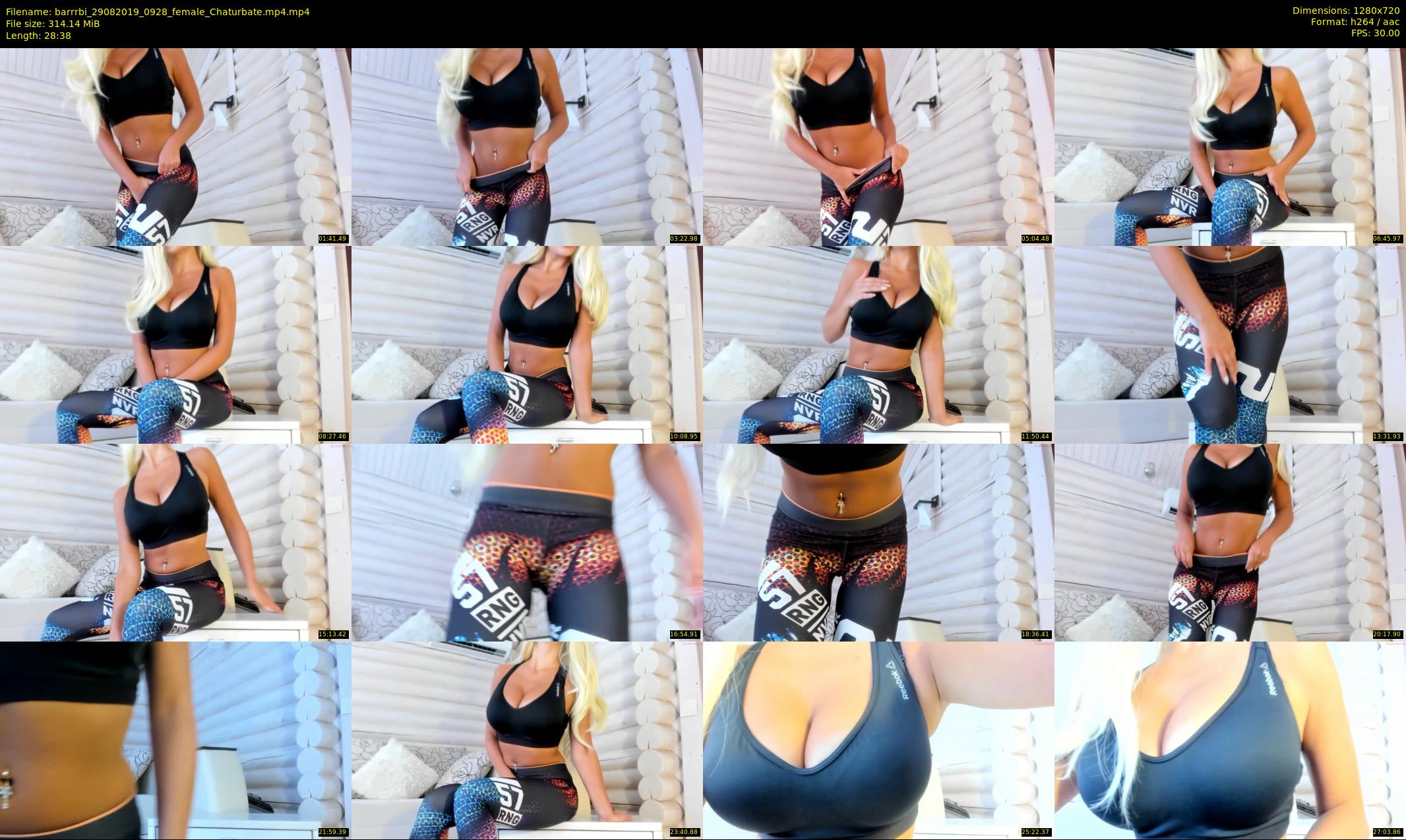 barrrbi — 29 minute Chaturbate female cam show recording, 720p, Aug 29, 2019