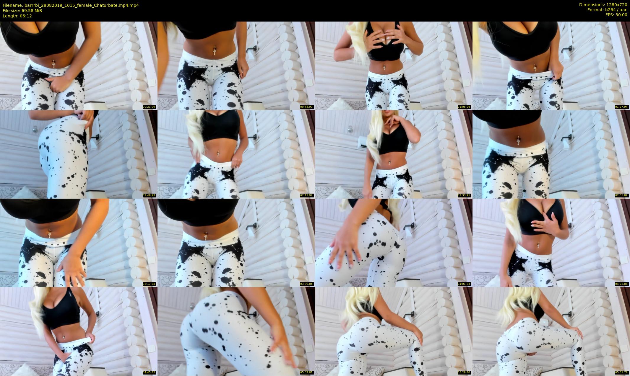 barrrbi — 7 minute Chaturbate female cam show recording, 720p, Aug 29, 2019