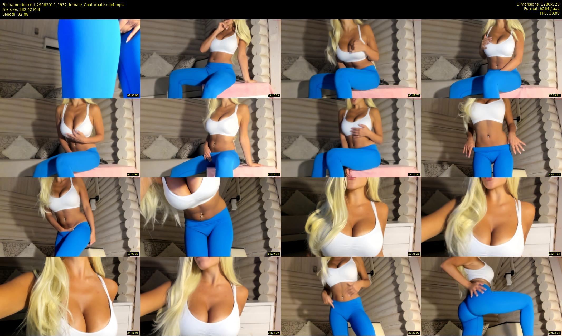 barrrbi — 33 minute Chaturbate female cam show recording, 720p, Aug 29, 2019