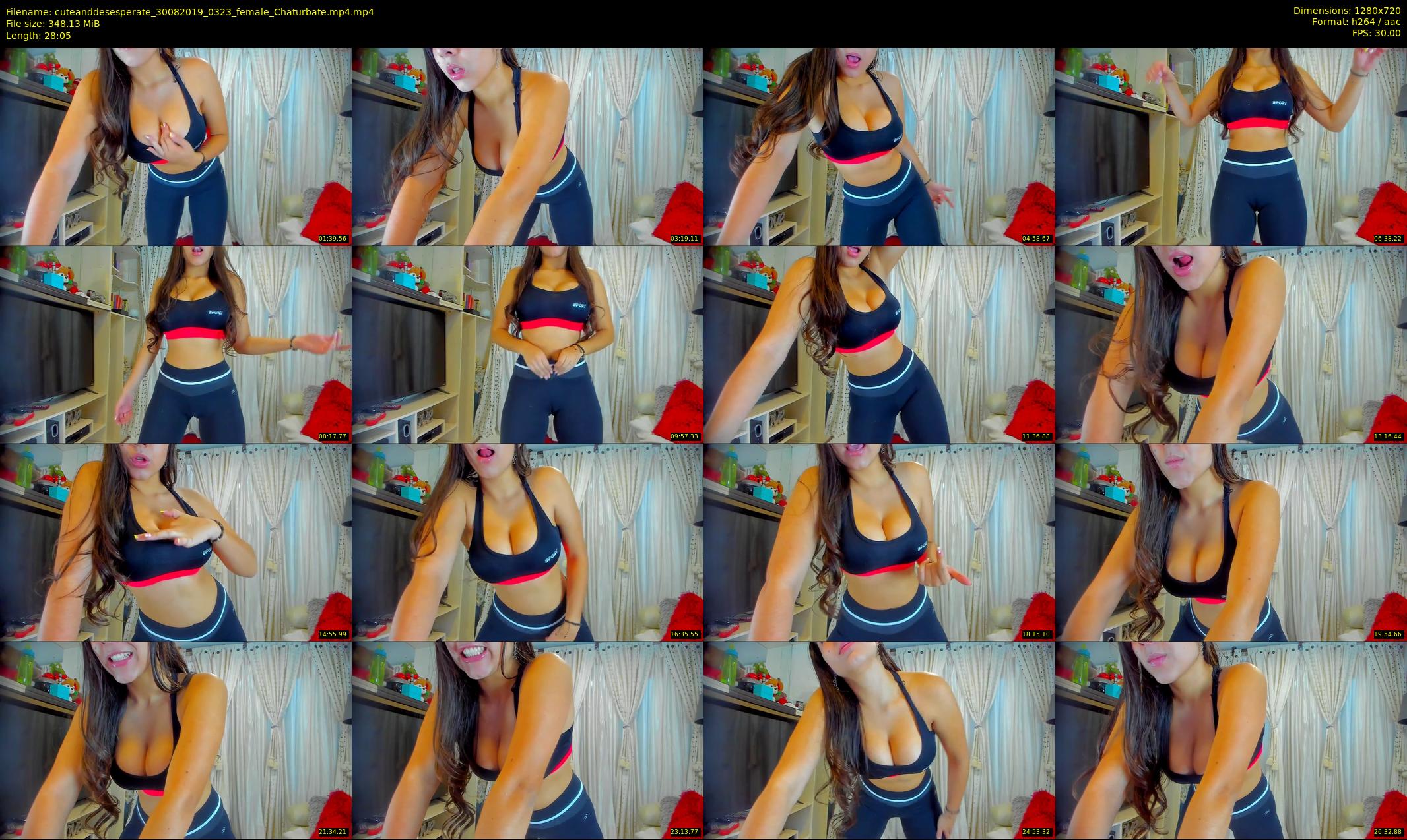 cuteanddesesperate — 29 minute Chaturbate female cam show recording, 720p, Aug 30, 2019