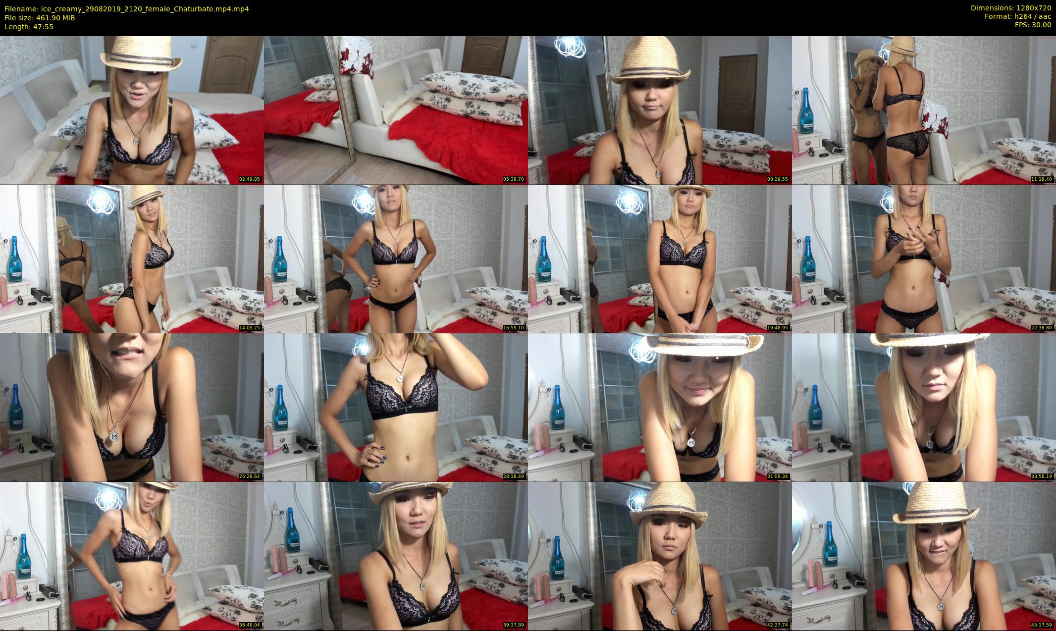 ice_creamy — 48 minute Chaturbate female cam show recording, 720p, Aug 29, 2019