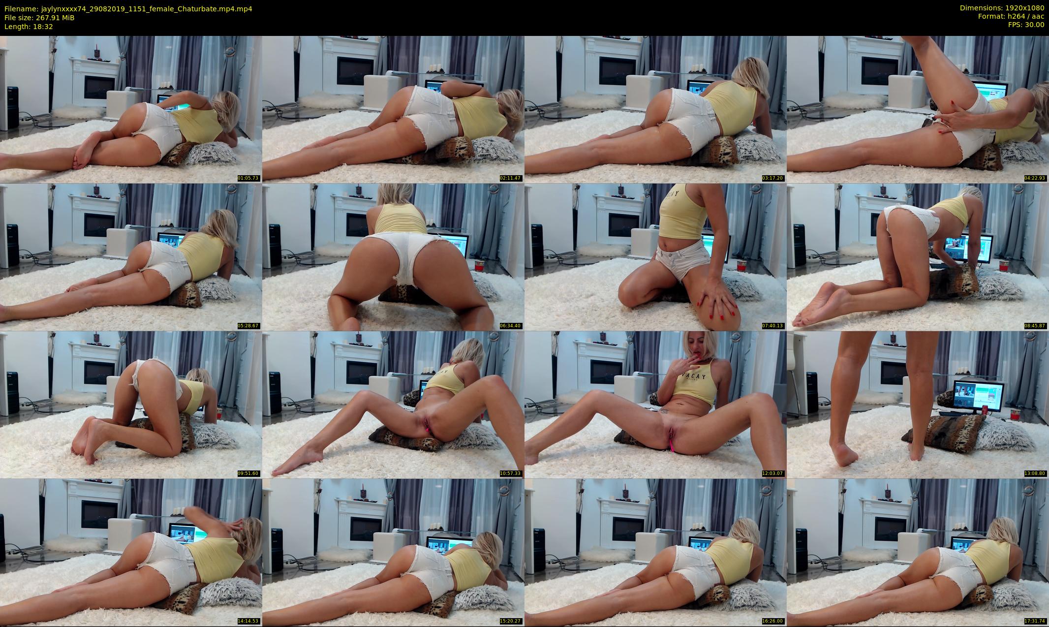 jaylynxxxx74 — 19 minute Chaturbate female cam show recording, 1080p, Aug 29, 2019