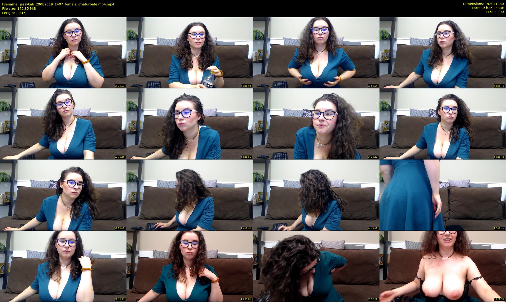 jessykah — 12 minute Chaturbate female cam show recording, 1080p, Aug 29, 2019