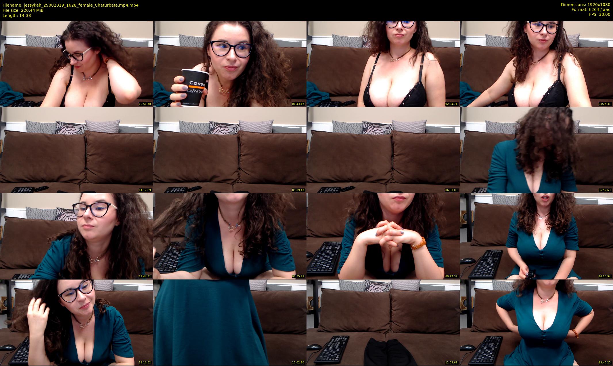 jessykah — 15 minute Chaturbate female cam show recording, 1080p, Aug 29, 2019