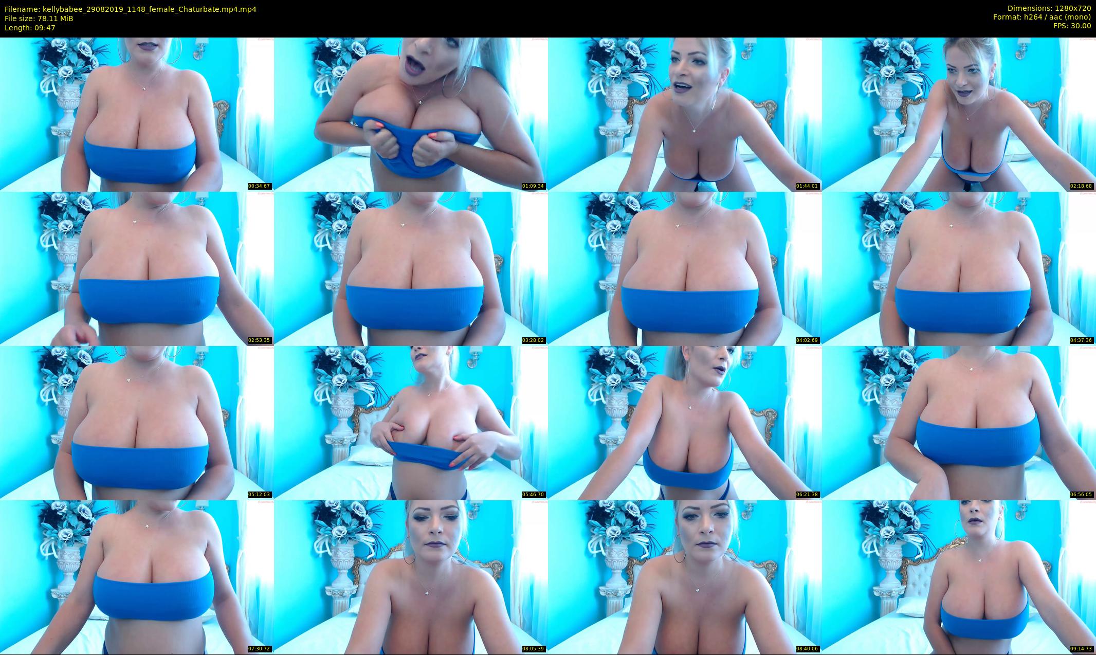 kellybabee — 10 minute Chaturbate female cam show recording, 720p, Aug 29, 2019