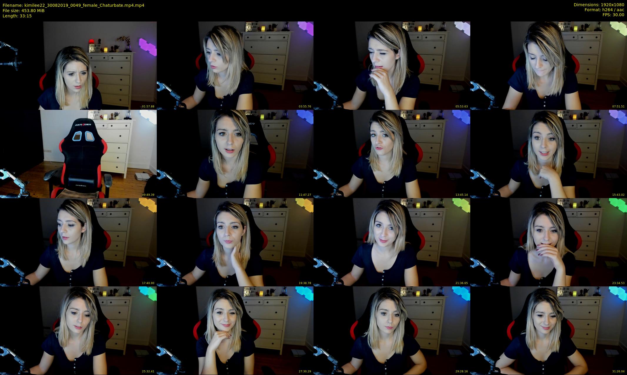 kimilee22 — 34 minute Chaturbate female cam show recording, 1080p, Aug 30, 2019