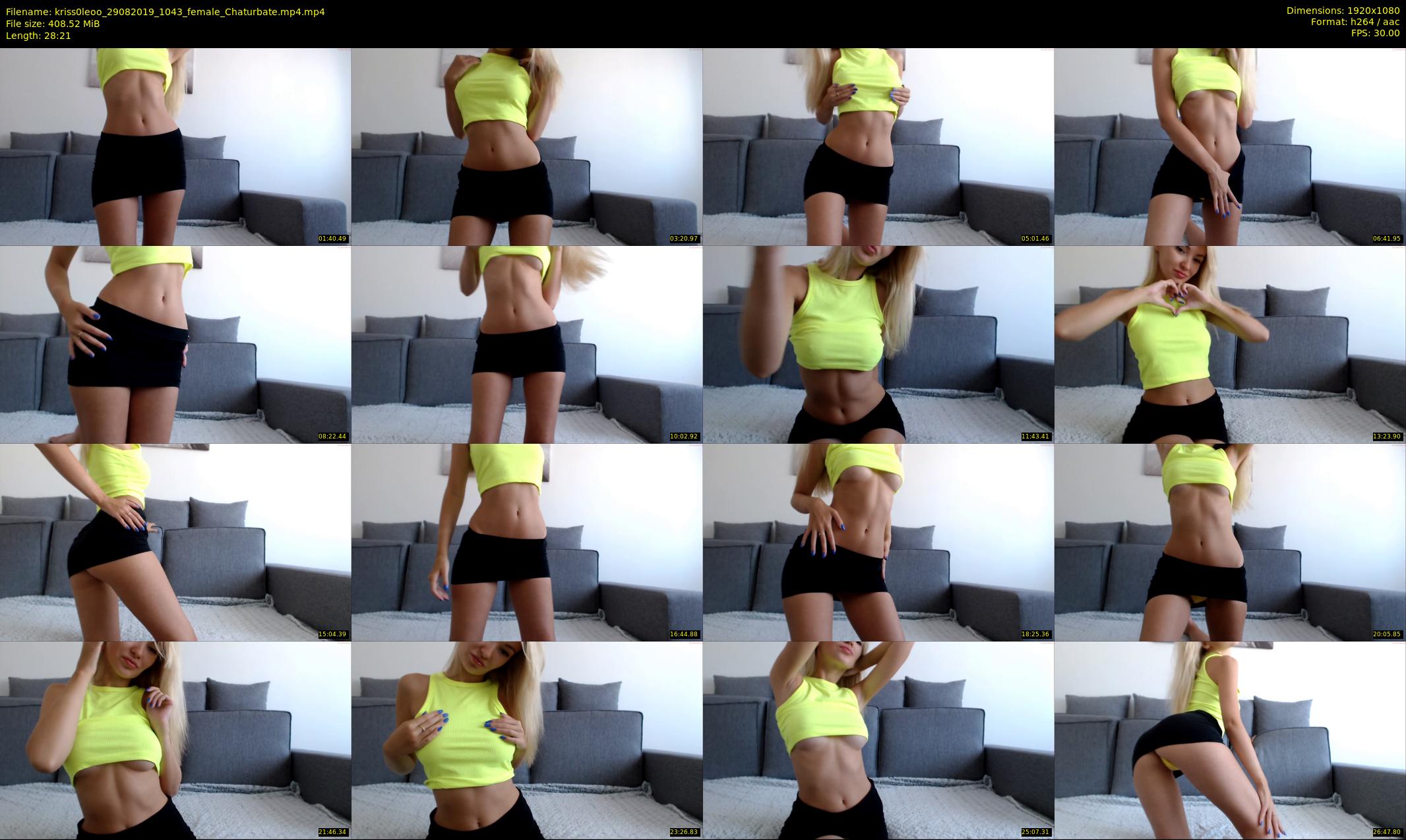 kriss0leoo — 29 minute Chaturbate couple cam show recording, 1080p, Aug 29, 2019