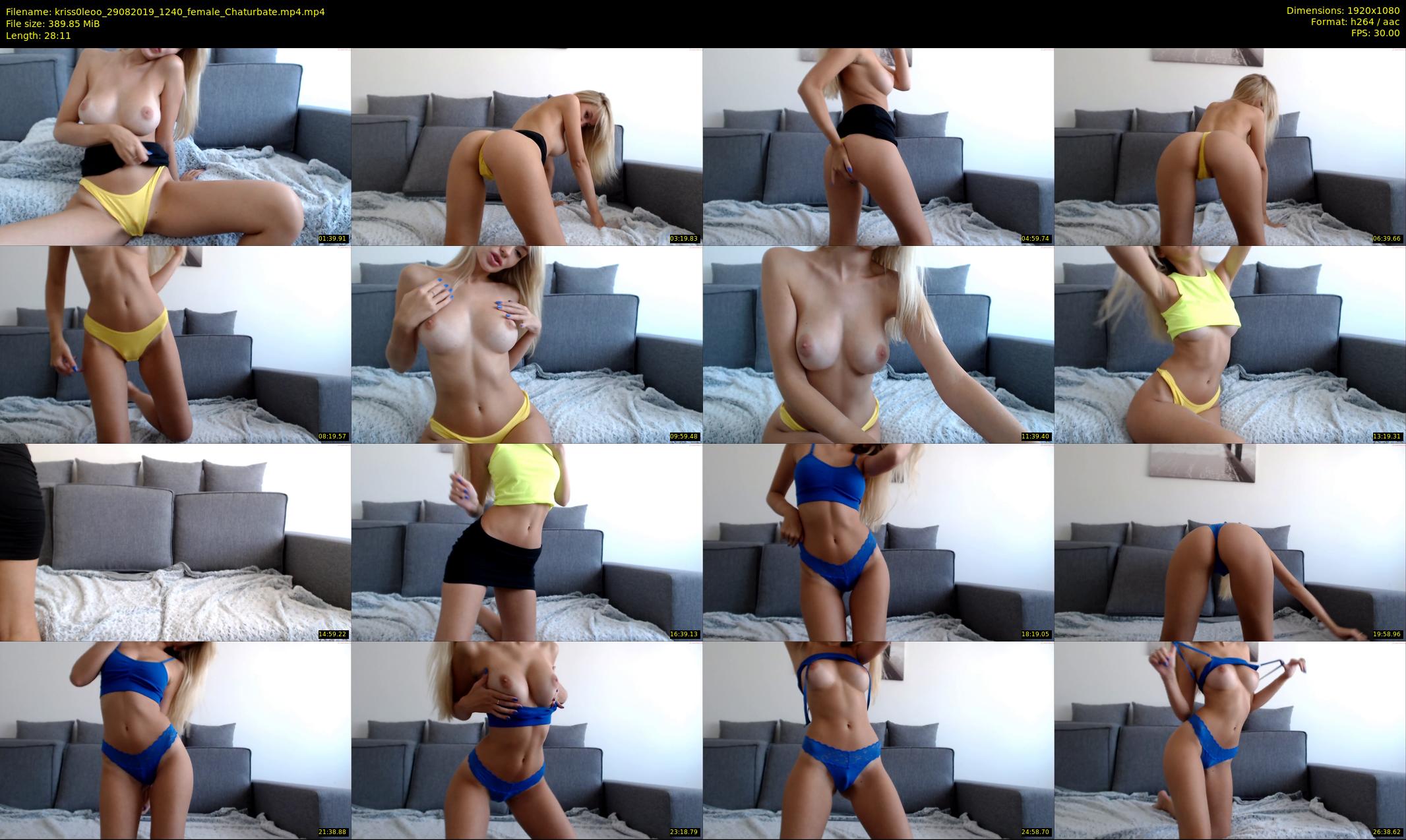 kriss0leoo — 29 minute Chaturbate couple cam show recording, 1080p, Aug 29, 2019