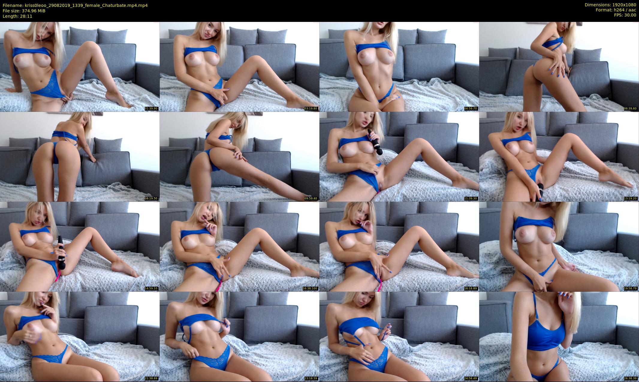 kriss0leoo — 29 minute Chaturbate couple cam show recording, 1080p, Aug 29, 2019