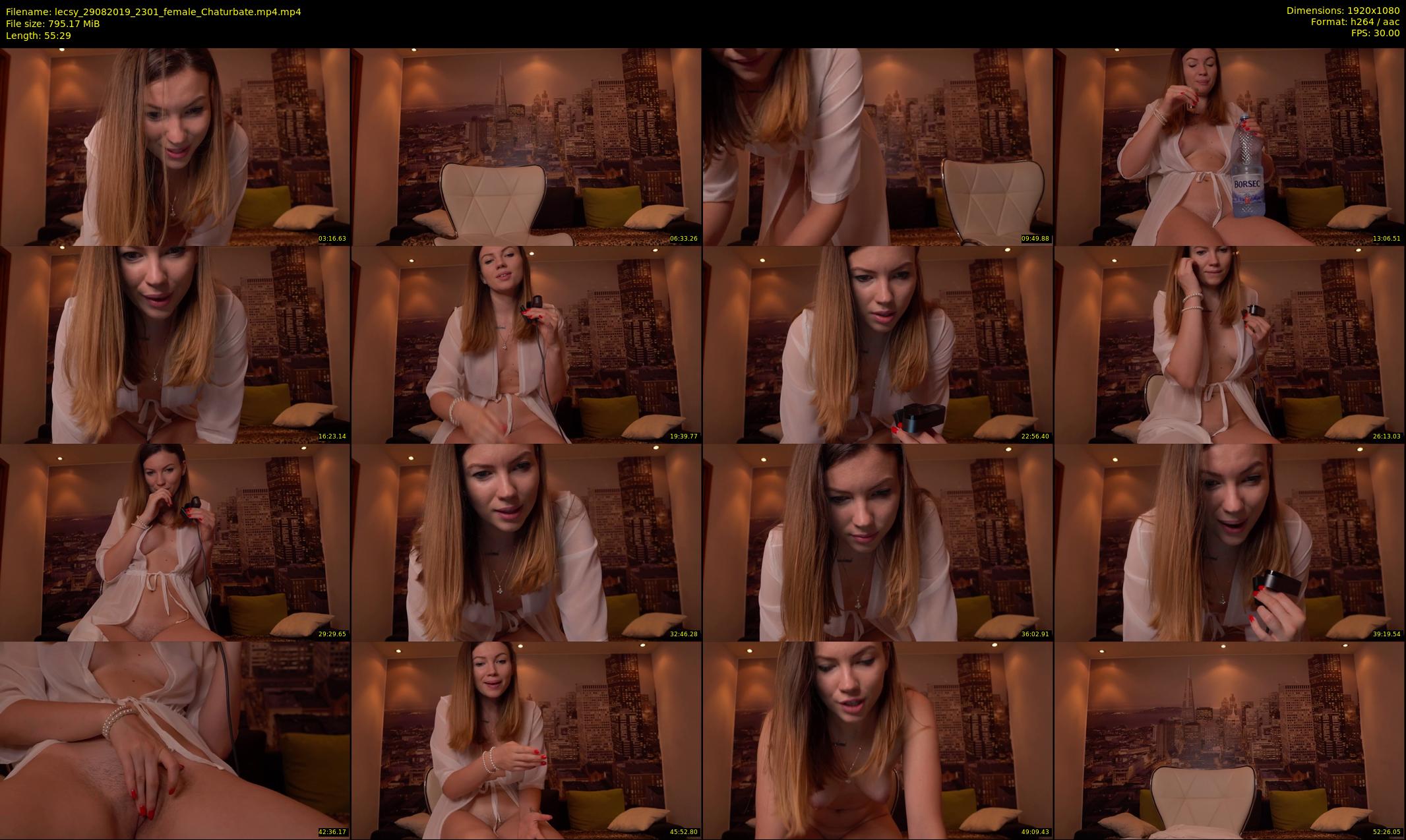 lecsy — 56 minute Chaturbate female cam show recording, 1080p, Aug 29, 2019