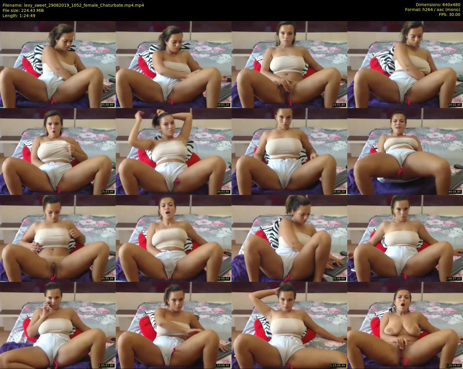 lexy_sweet — 85 minute Chaturbate female cam show recording, 480p, Aug 29, 2019