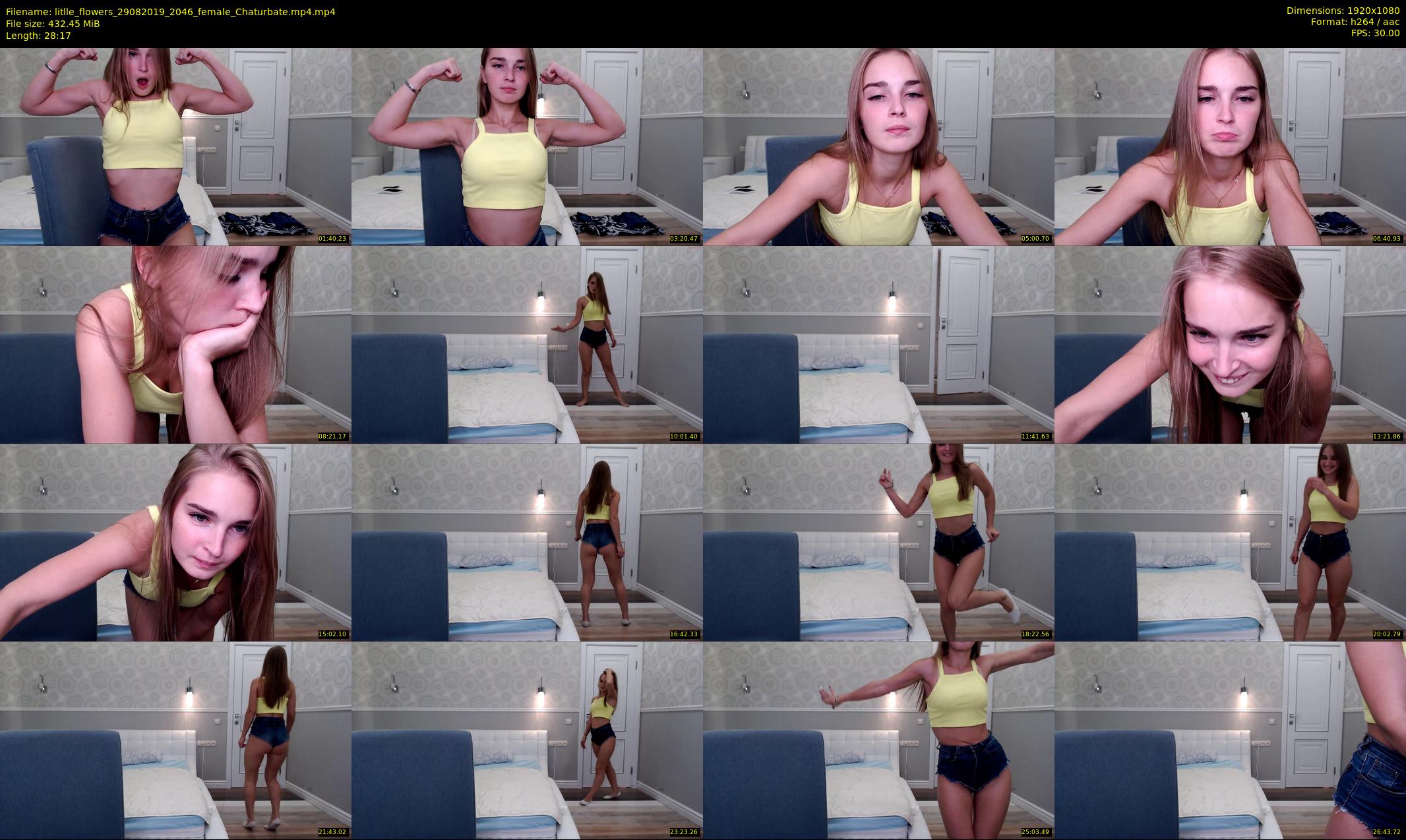 litlle_flowers — 29 minute Chaturbate female cam show recording, 1080p, Aug 29, 2019