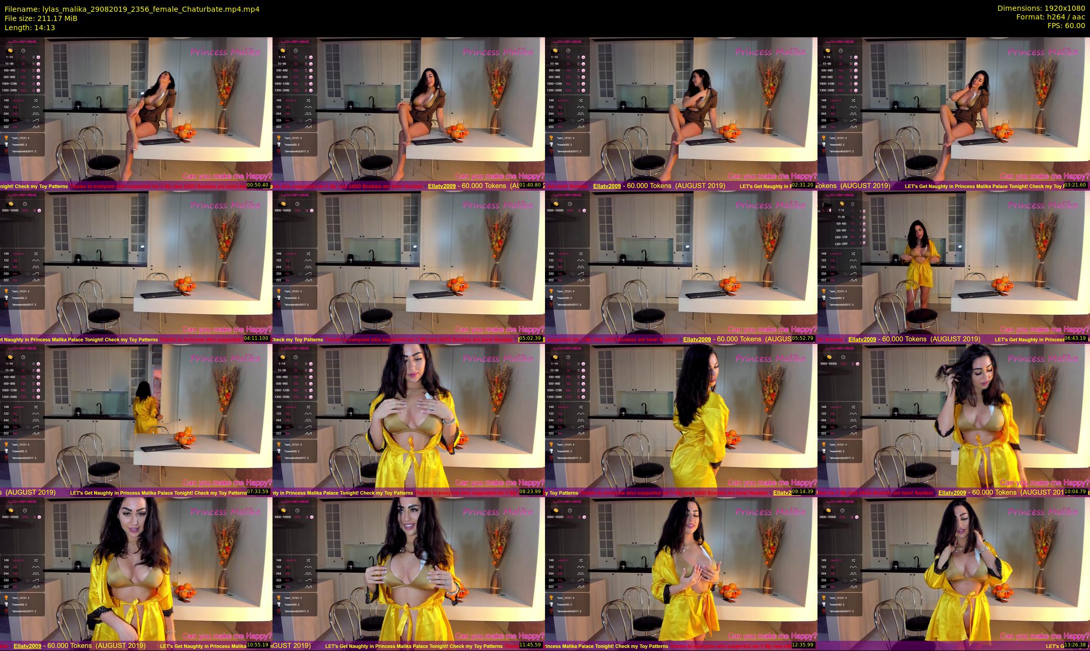 lylas_malika — 15 minute Chaturbate female cam show recording, 1080p, Aug 29, 2019