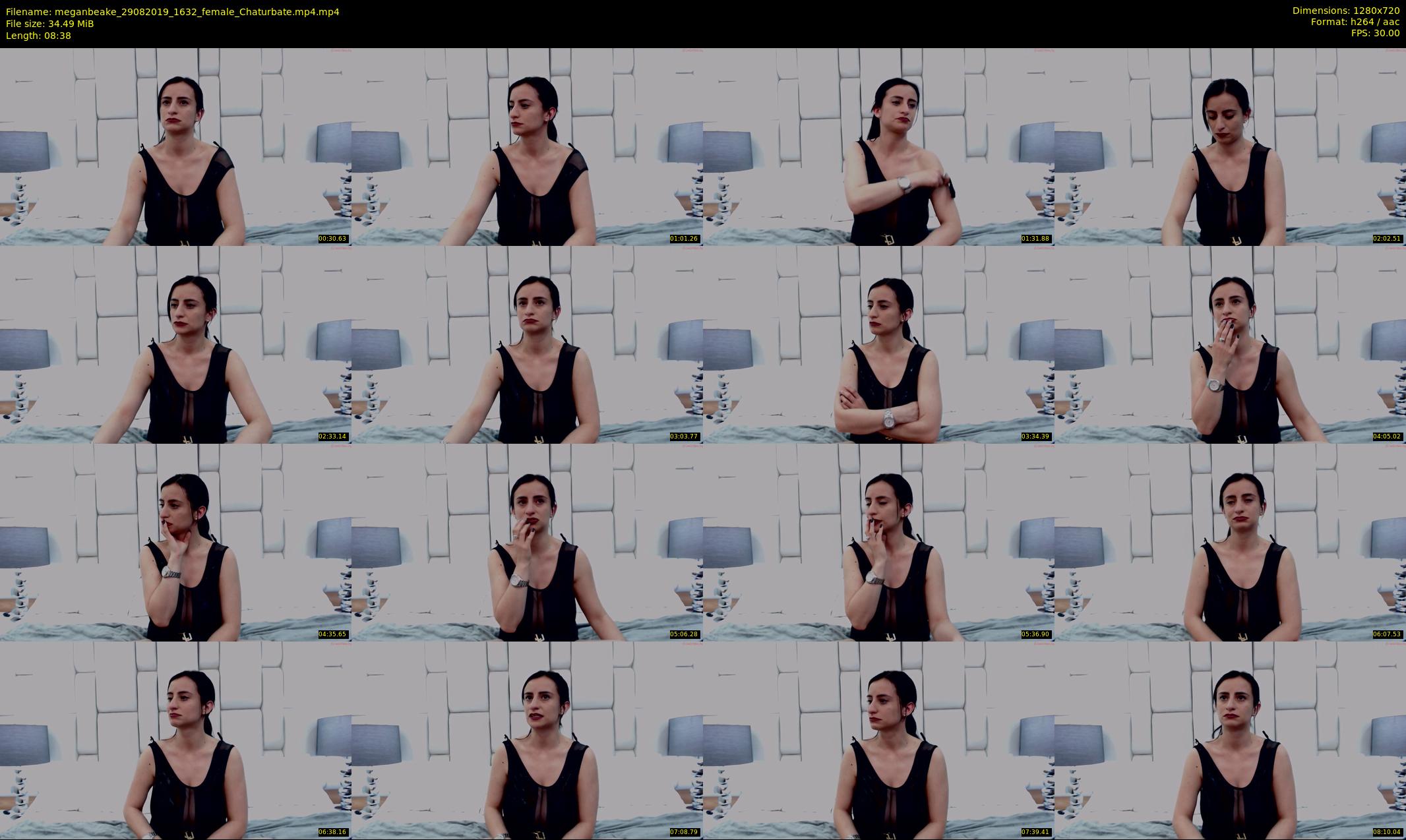 meganbeake — 9 minute Chaturbate female cam show recording, 720p, Aug 29, 2019