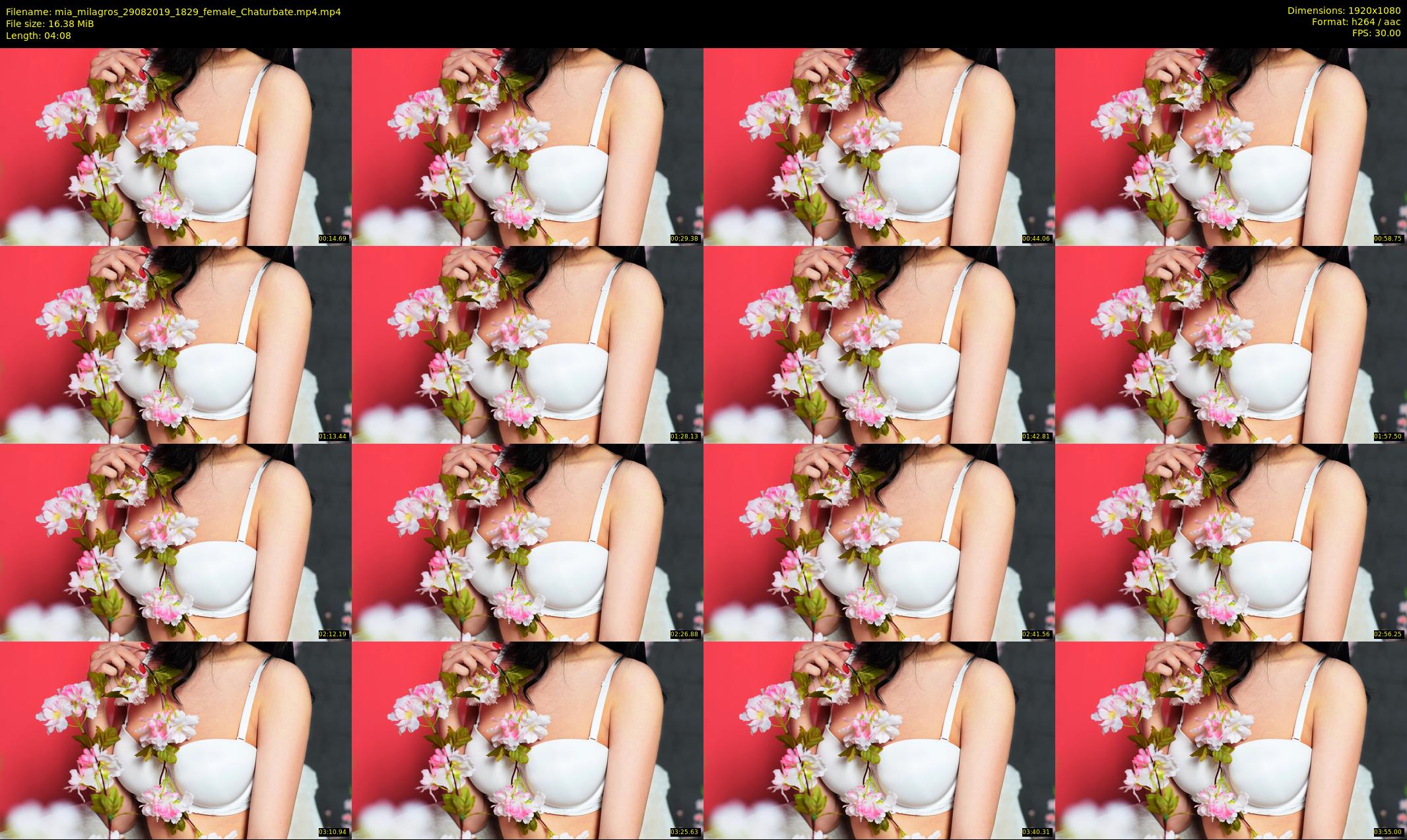 mia_milagros — 5 minute Chaturbate female cam show recording, 1080p, Aug 29, 2019