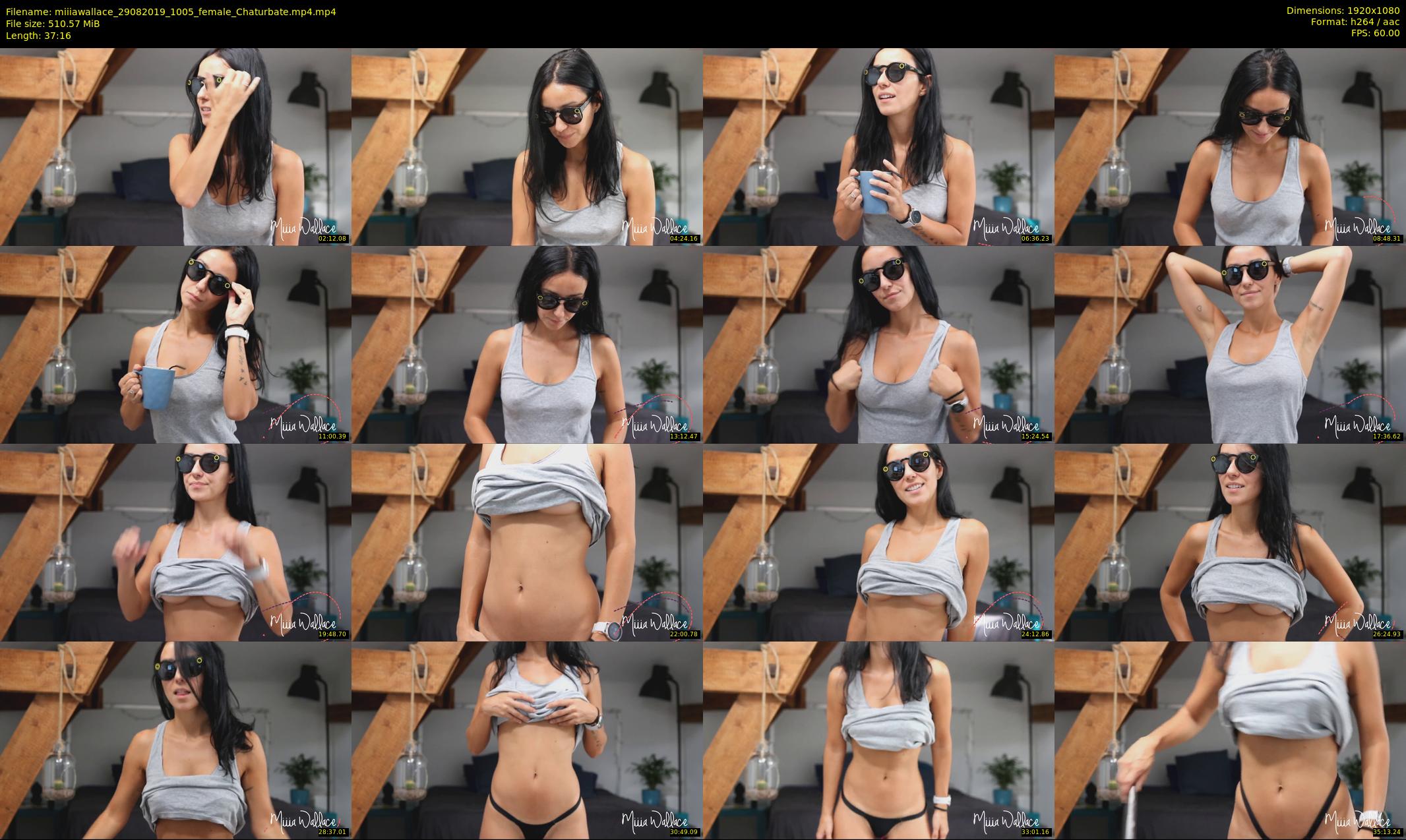 miiiawallace — 38 minute Chaturbate female cam show recording, 1080p, Aug 29, 2019
