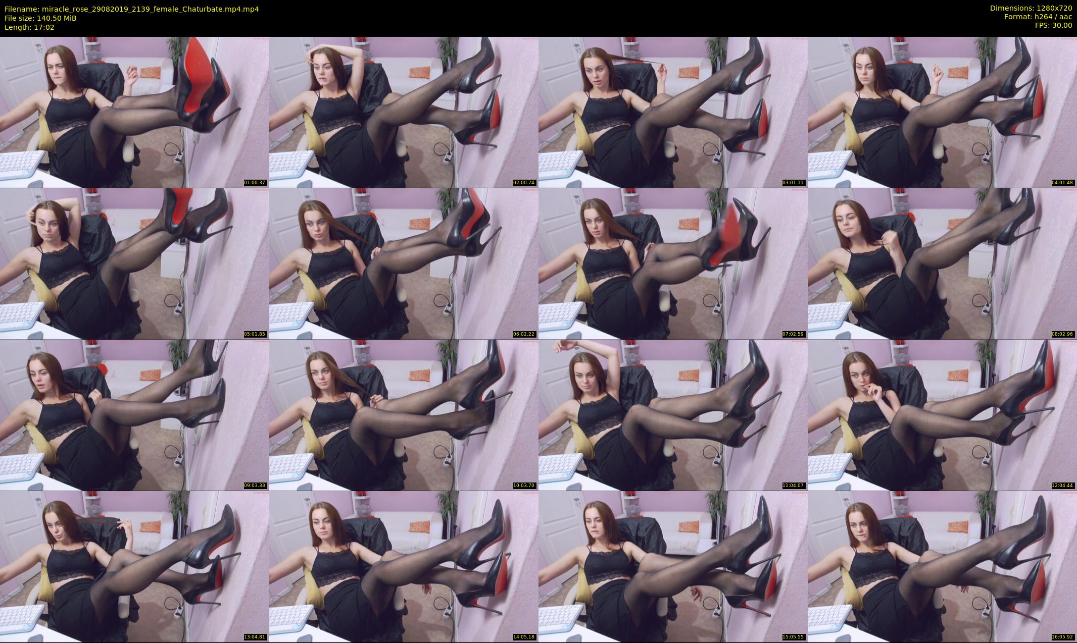 miracle_rose — 18 minute Chaturbate female cam show recording, 720p, Aug 29, 2019