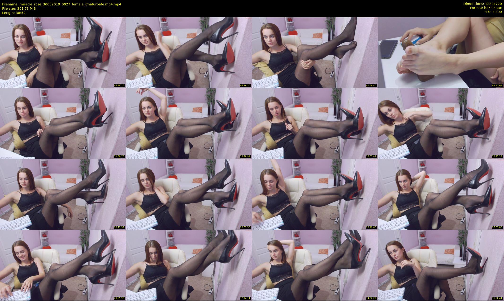 miracle_rose — 39 minute Chaturbate female cam show recording, 720p, Aug 30, 2019