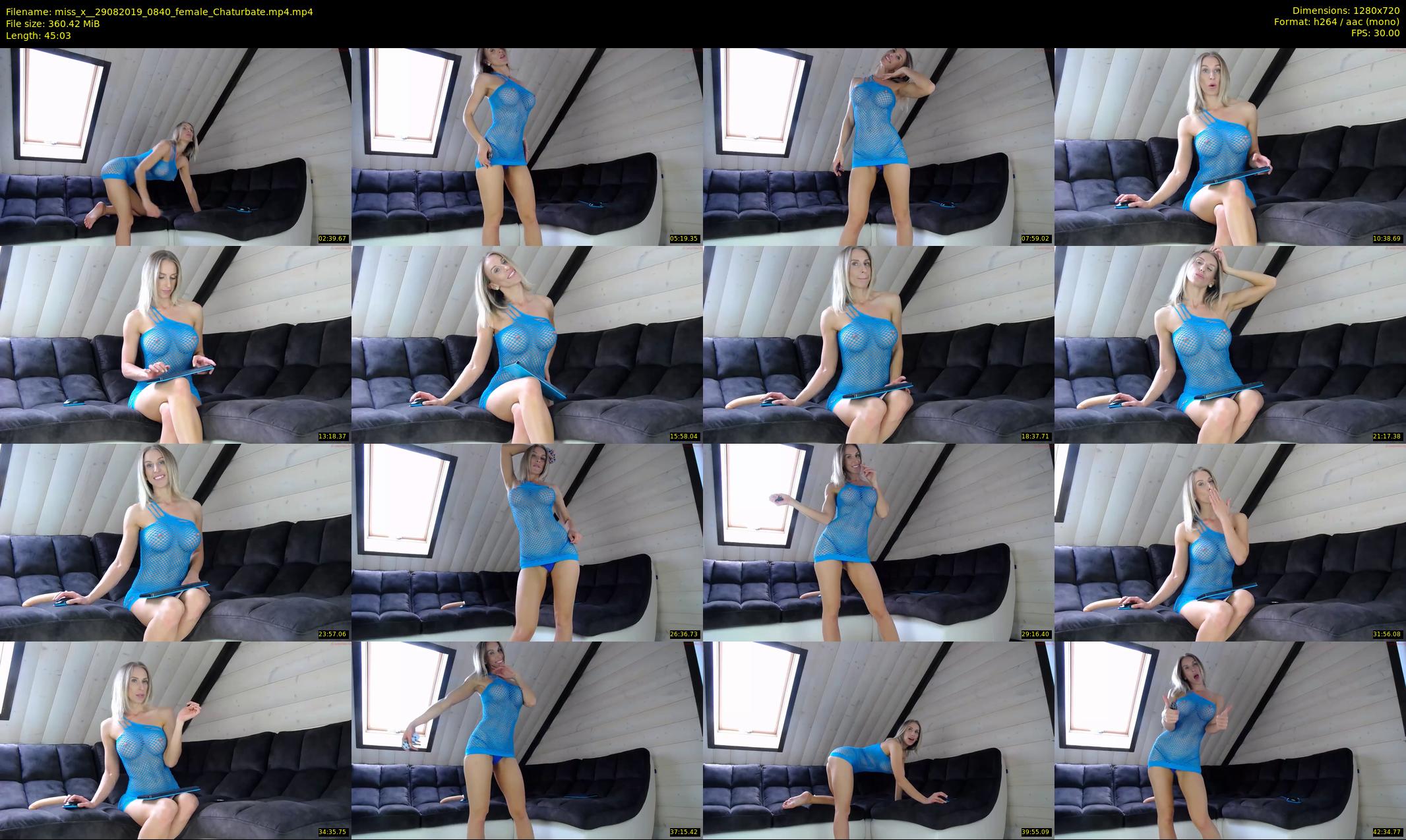 miss_x_ — 46 minute Chaturbate female cam show recording, 720p, Aug 29, 2019