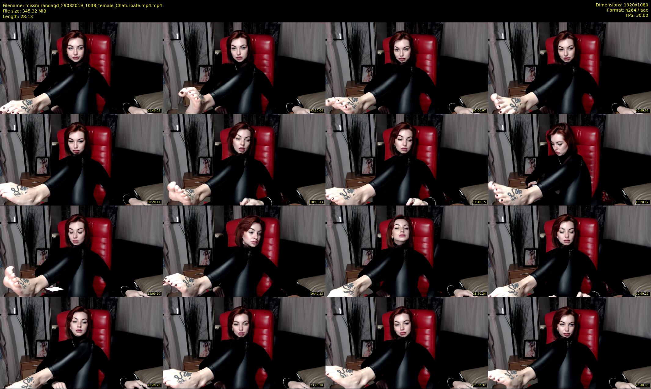 missmirandagd — 29 minute Chaturbate female cam show recording, 1080p, Aug 29, 2019