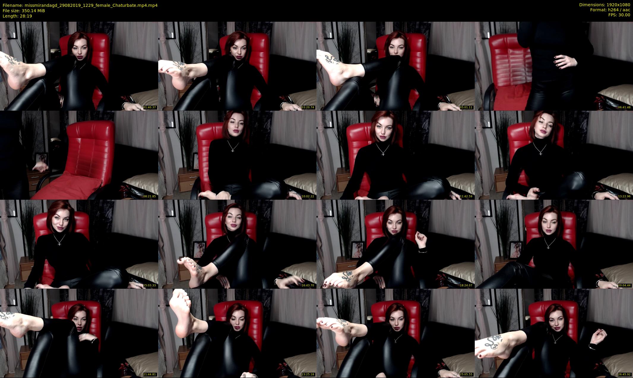 missmirandagd — 29 minute Chaturbate female cam show recording, 1080p, Aug 29, 2019