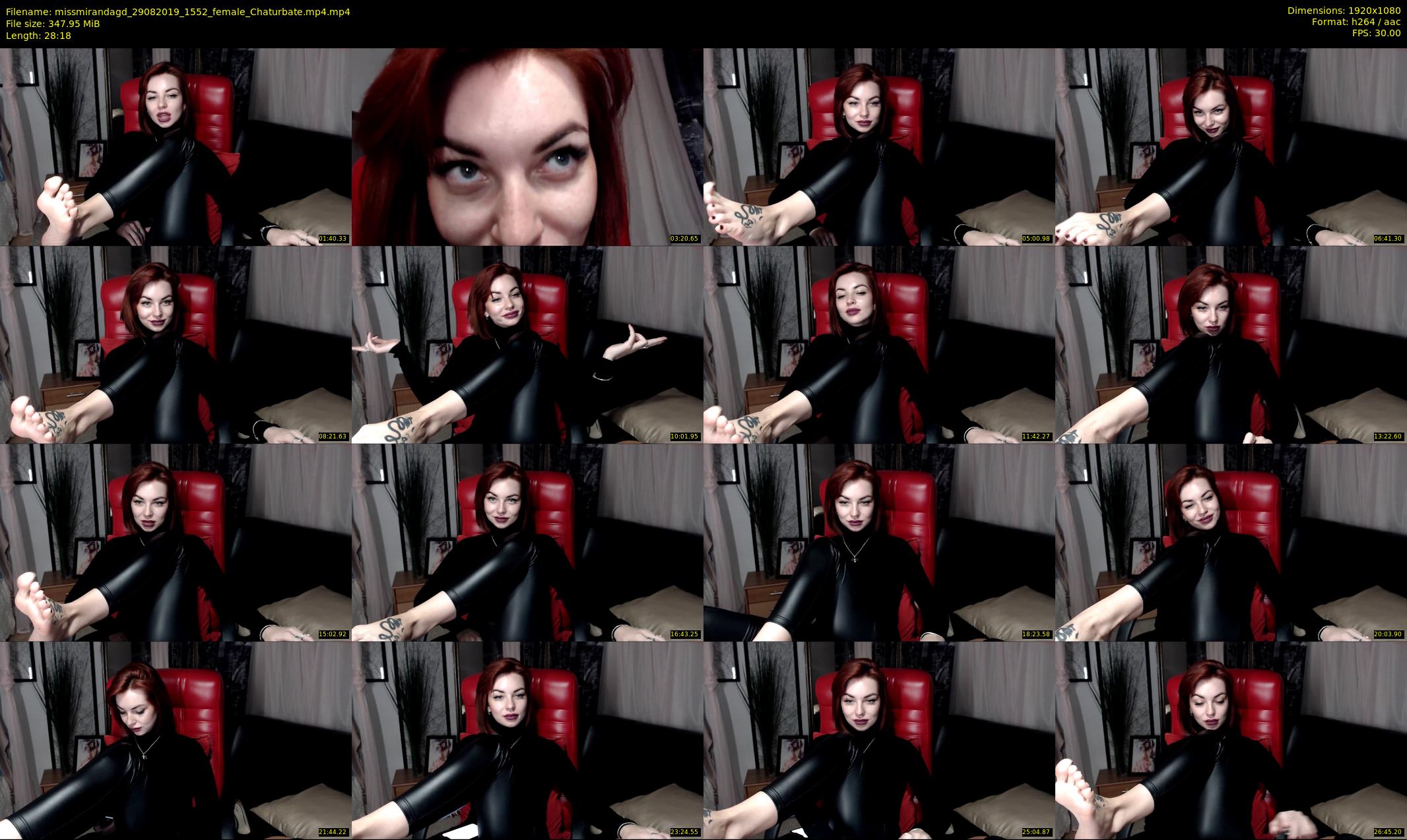 missmirandagd — 29 minute Chaturbate female cam show recording, 1080p, Aug 29, 2019