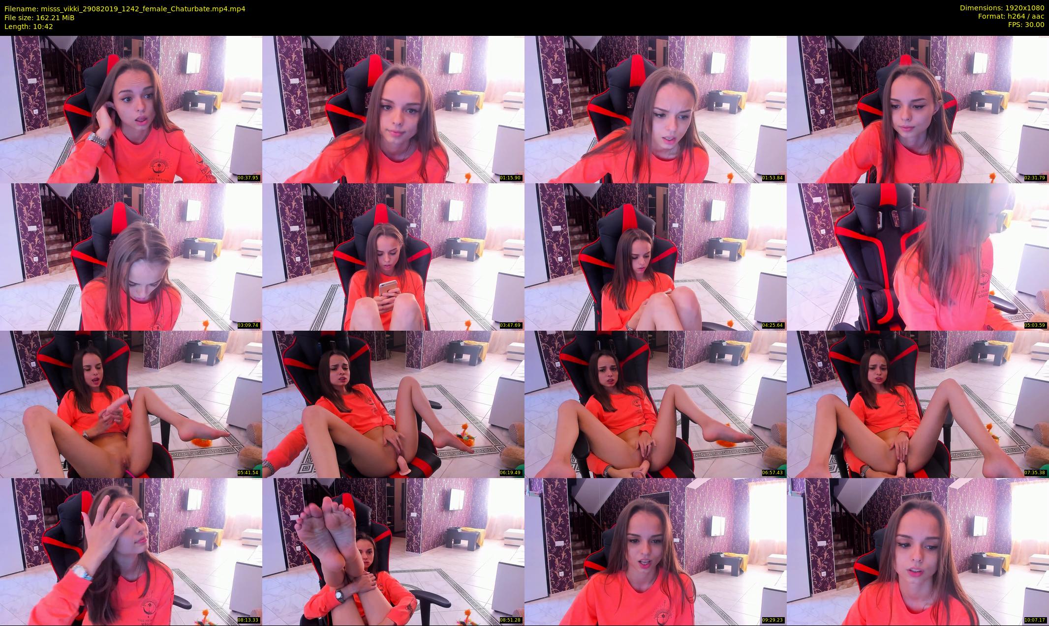 misss_vikki — 11 minute Chaturbate female cam show recording, 1080p, Aug 29, 2019