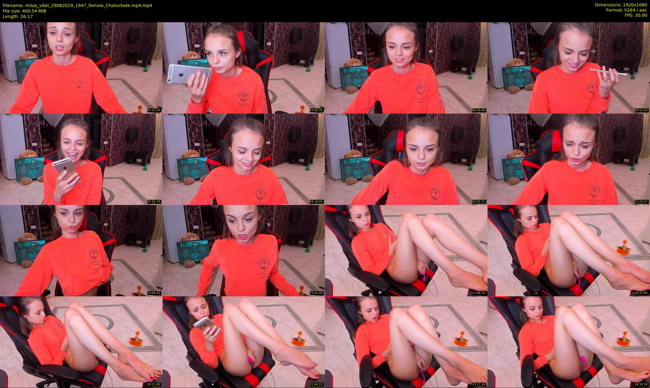 misss_vikki — 27 minute Chaturbate female cam show recording, 1080p, Aug 29, 2019