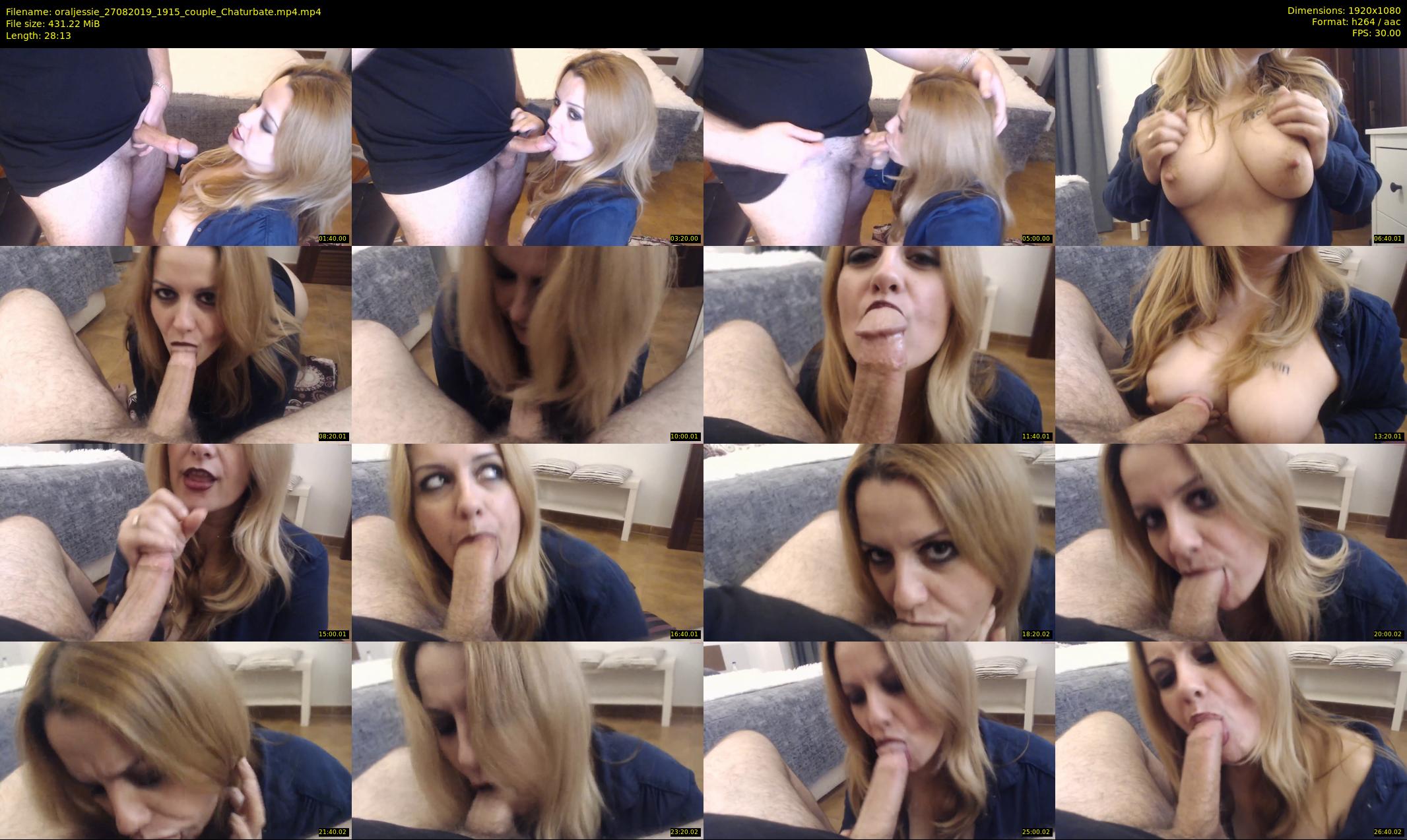 oraljessie — 29 minute Chaturbate couple cam show recording, 1080p, Aug 27, 2019