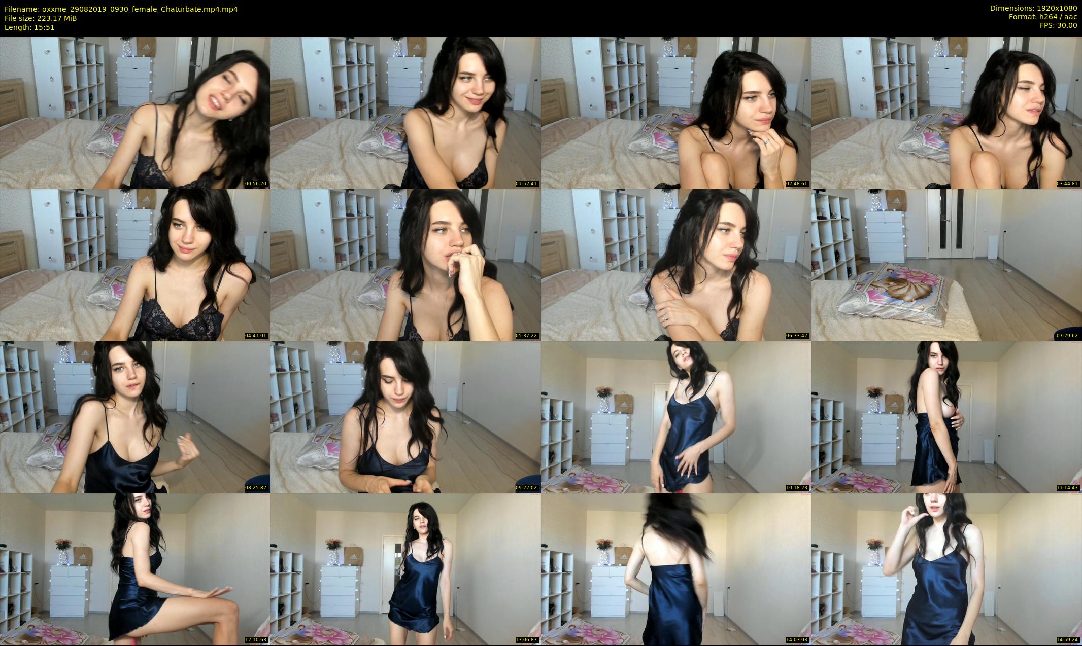 oxxme — 16 minute Chaturbate female cam show recording, 1080p, Aug 29, 2019