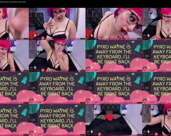 pyrowayne — 57 minute Chaturbate female cam show recording, 720p, Aug 30, 2019